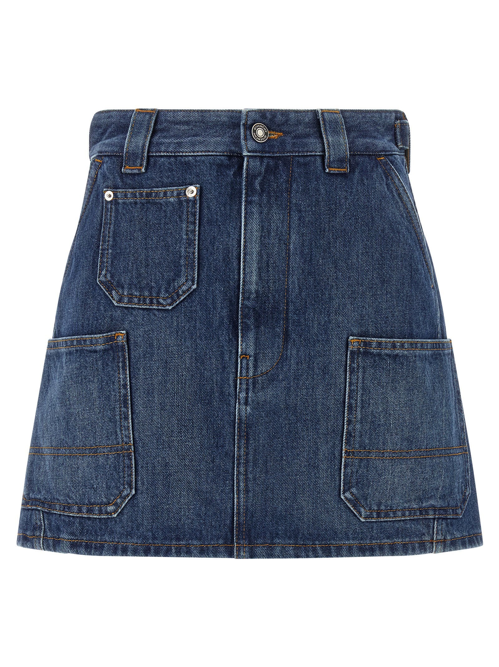 Givenchy Denim Skirt – 100% cotton