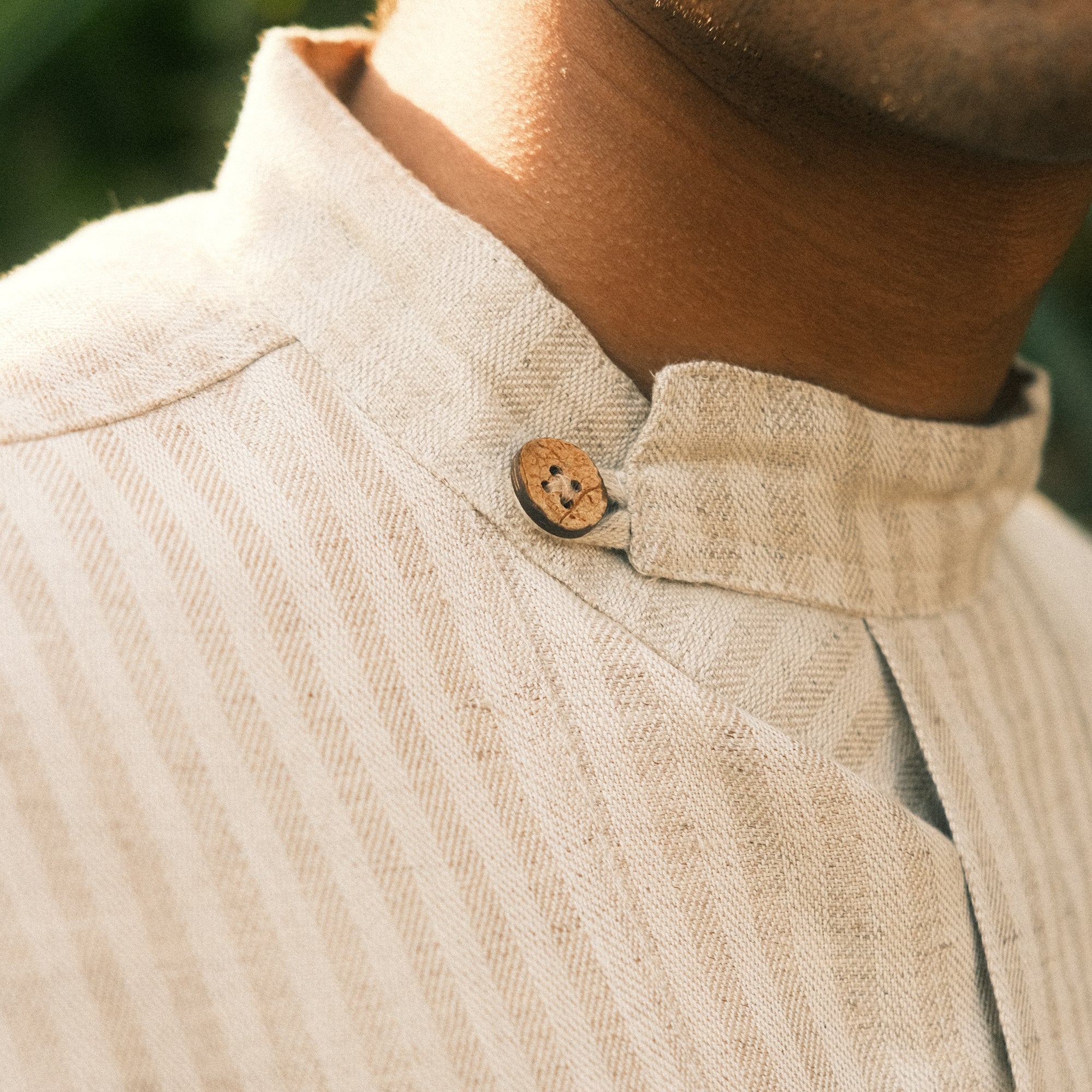 Superkicks | The Hemp Collection Shirt { Beige - view 6