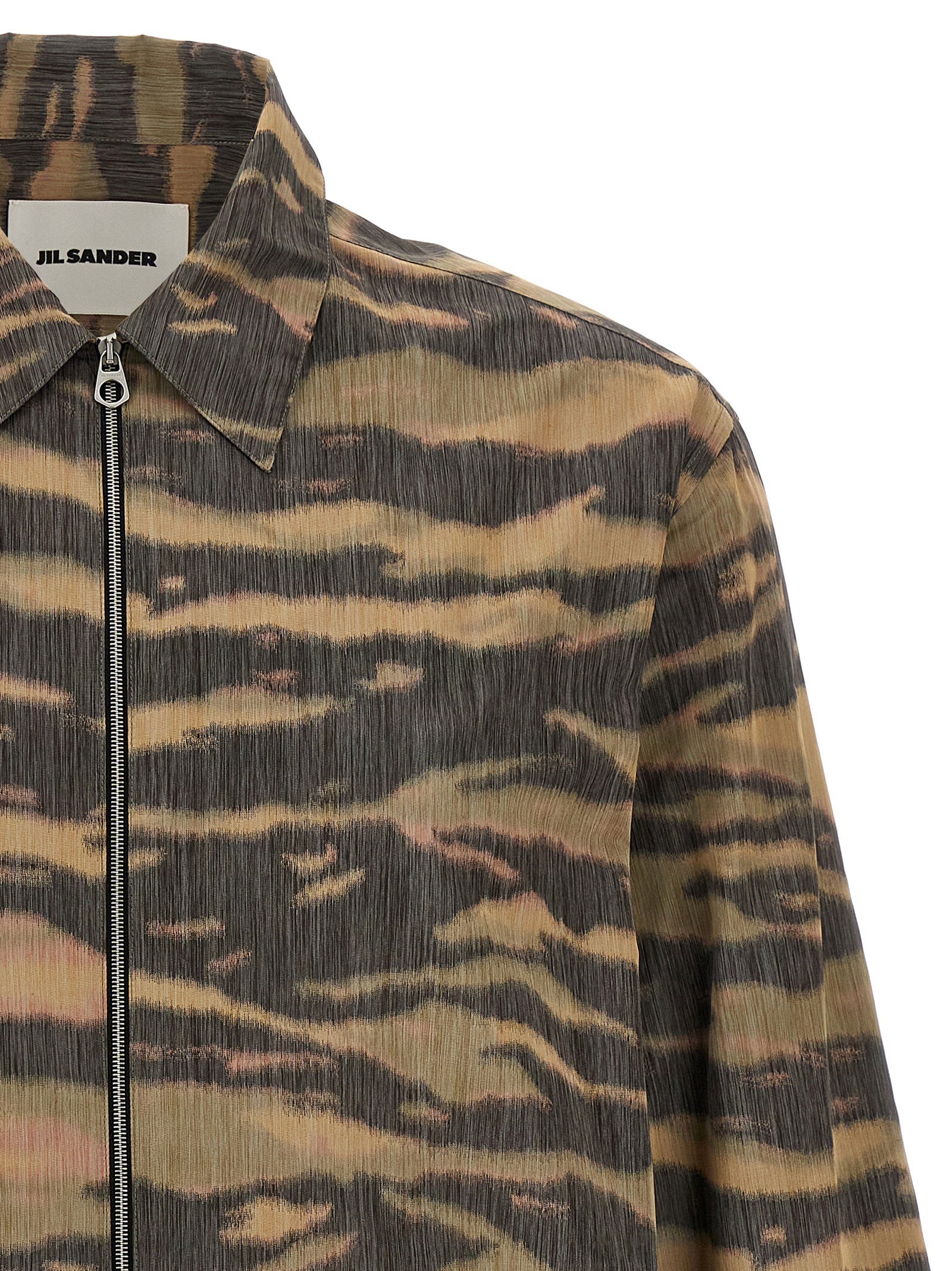 Jil Sander 106 Shirt – 60% polyester, 40% silk - view 3