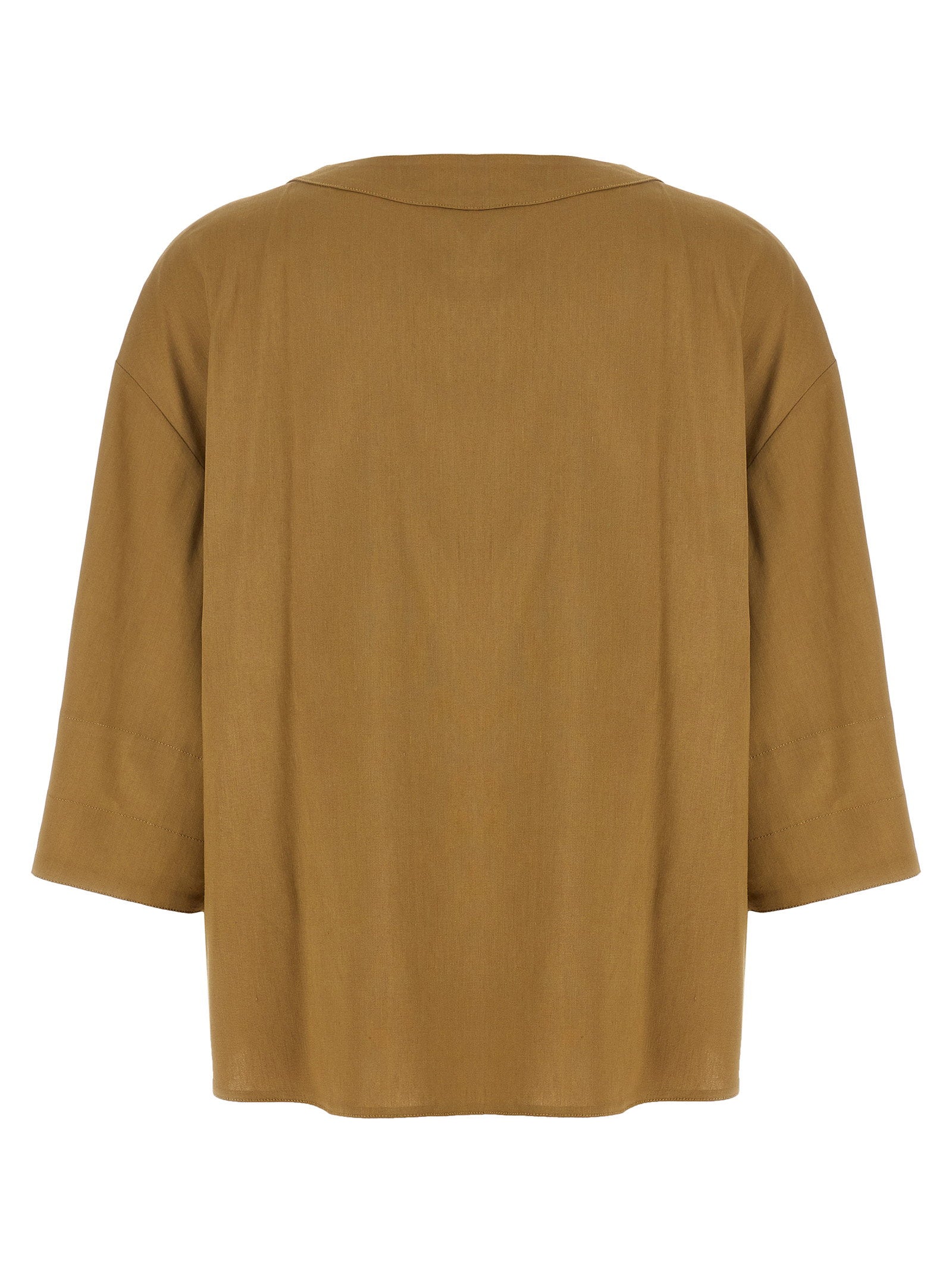 Max Mara Mxpsospiro Blouse – 62% li, 35% vi, 3% ea - view 2