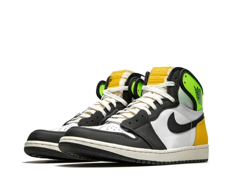 My Store Jordan 1 Retro High White Black Volt Gold - view 2