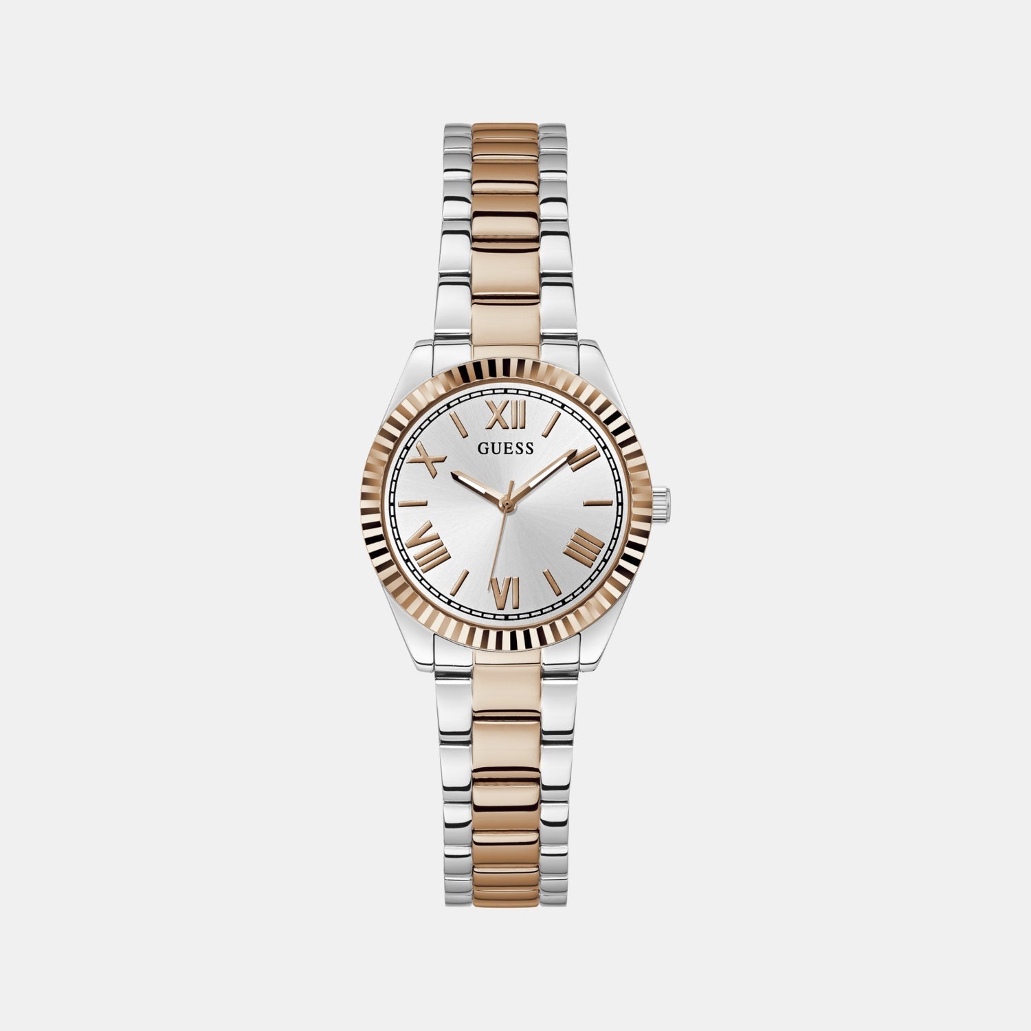 Guess Dress Women Quartz Silver Dial Analog Stainless Steel Watch GW0687L3
