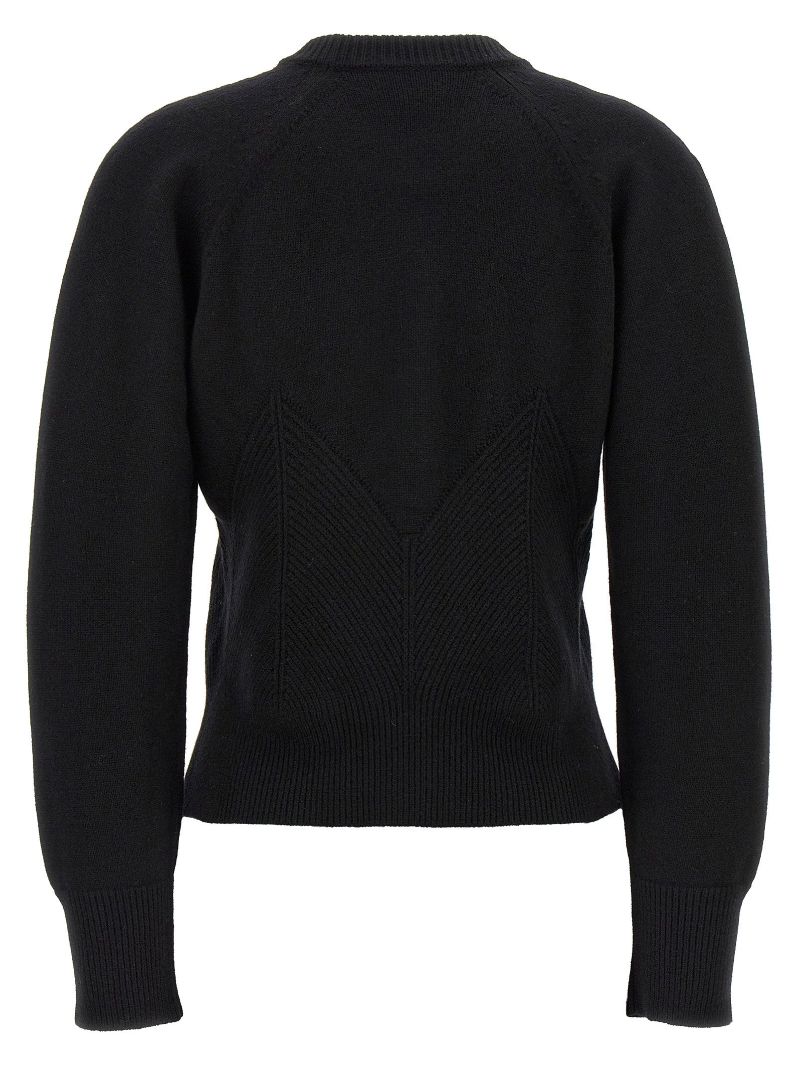 Alexander McQueen Chevron Corset Sweater – 90% wool, 10% cashmere - view 2