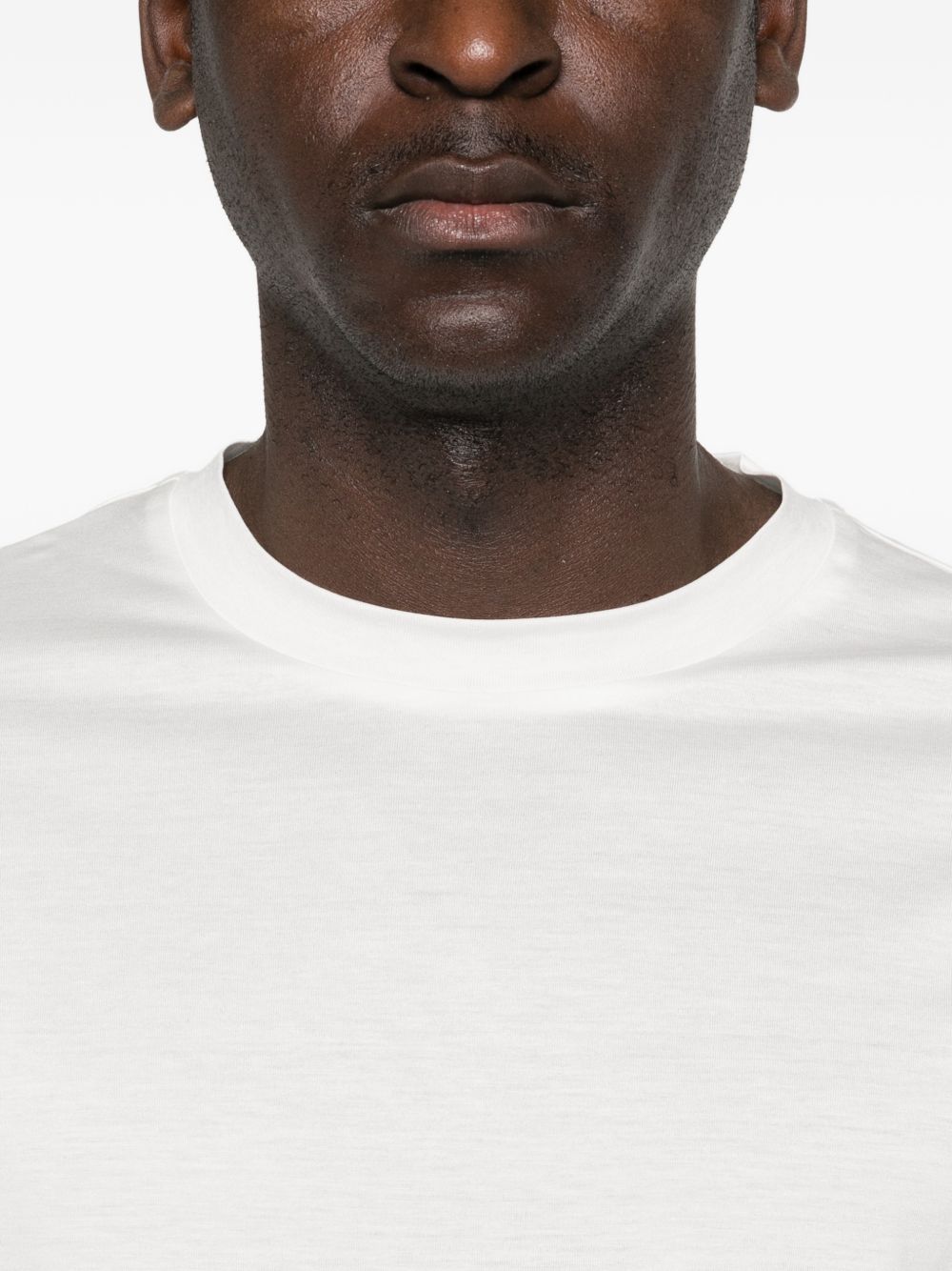 Emporio Armani Cotton t-shirt – 70% Lyocell, 30% Cotton - view 2