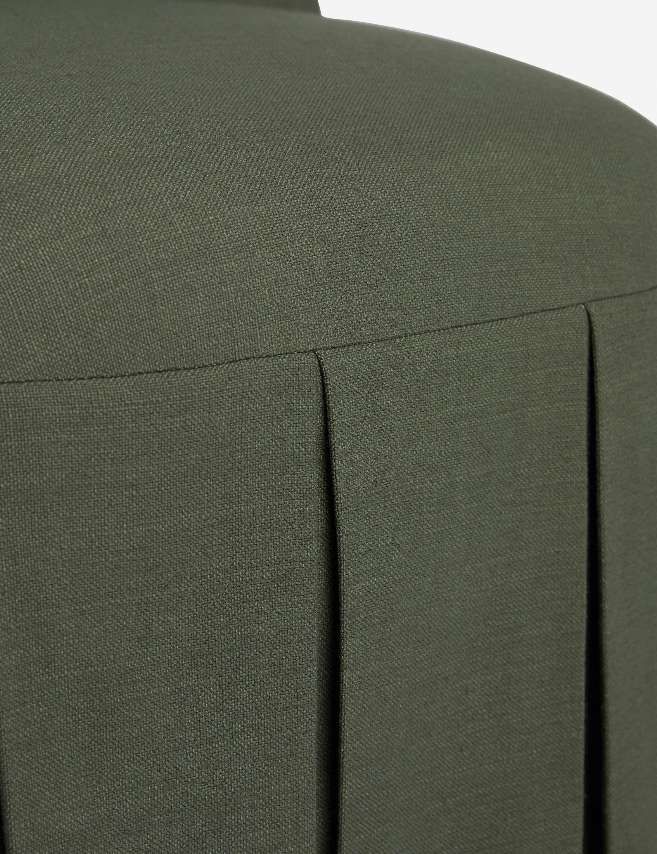 Lulu and Georgia Koppel Accent Chair – Green Linen - view 7