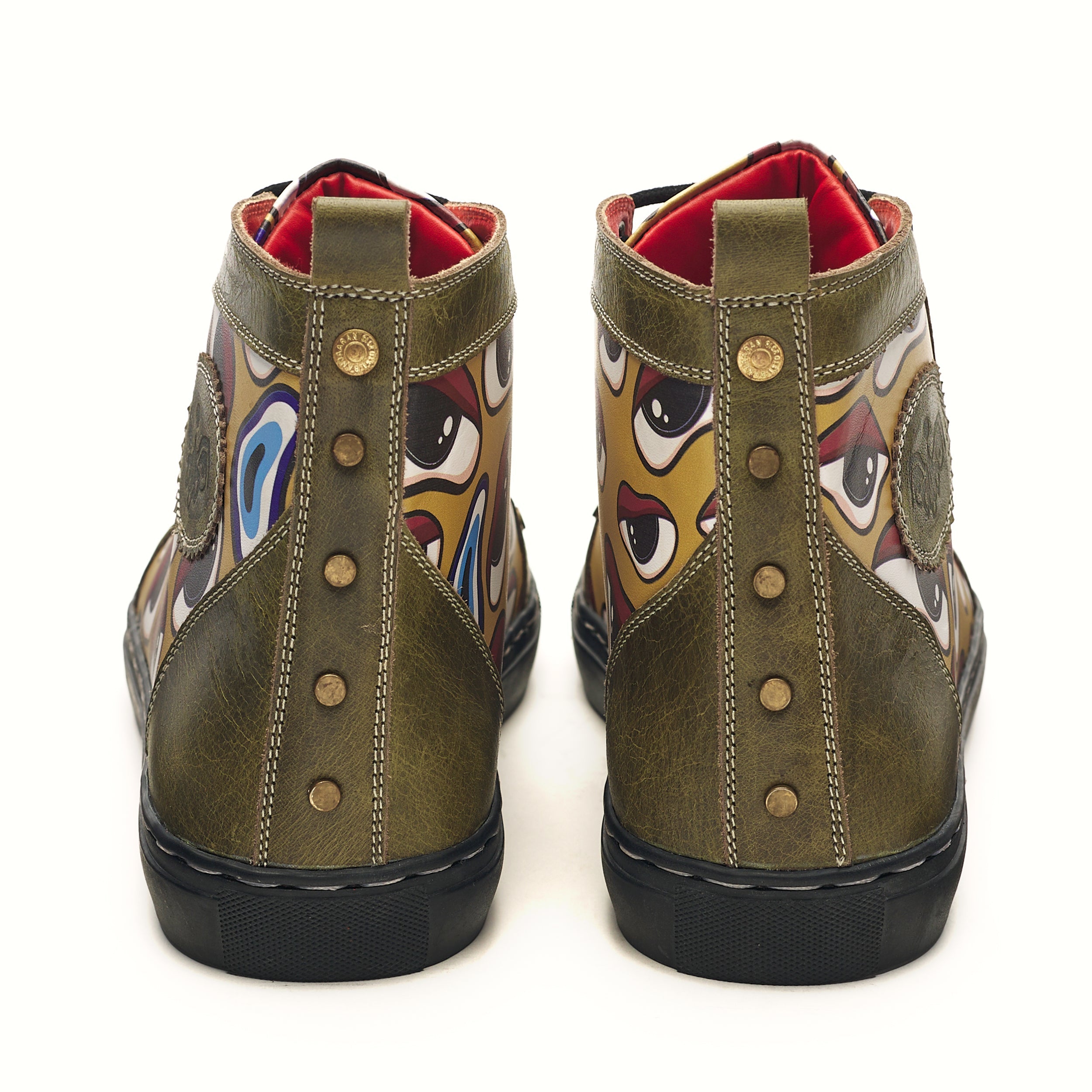 Banjaaran Studio 'Nazar' HighTops for Men – Mustard (discontinued) - view 5