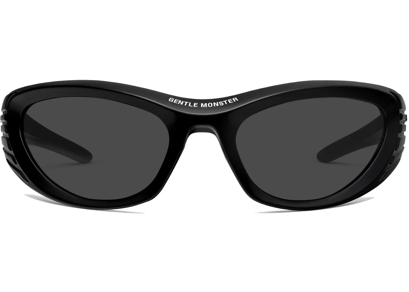 Black grey 02 – Gentle Monster X Mugler Spiral Sunglasses Black/Grey (02 M01)