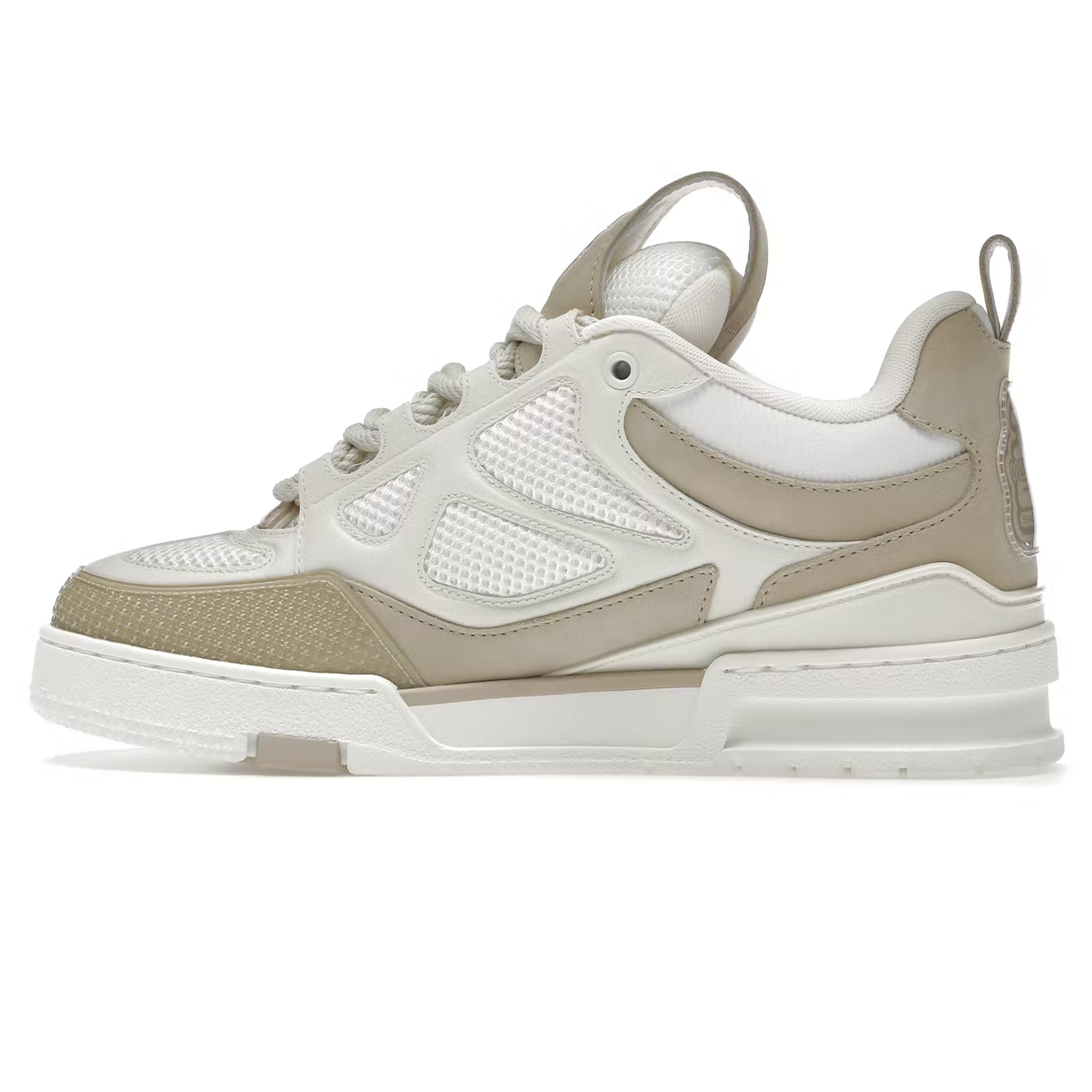 Louis Vuitton LV Skate Trainer Beige Sneaker - view 6