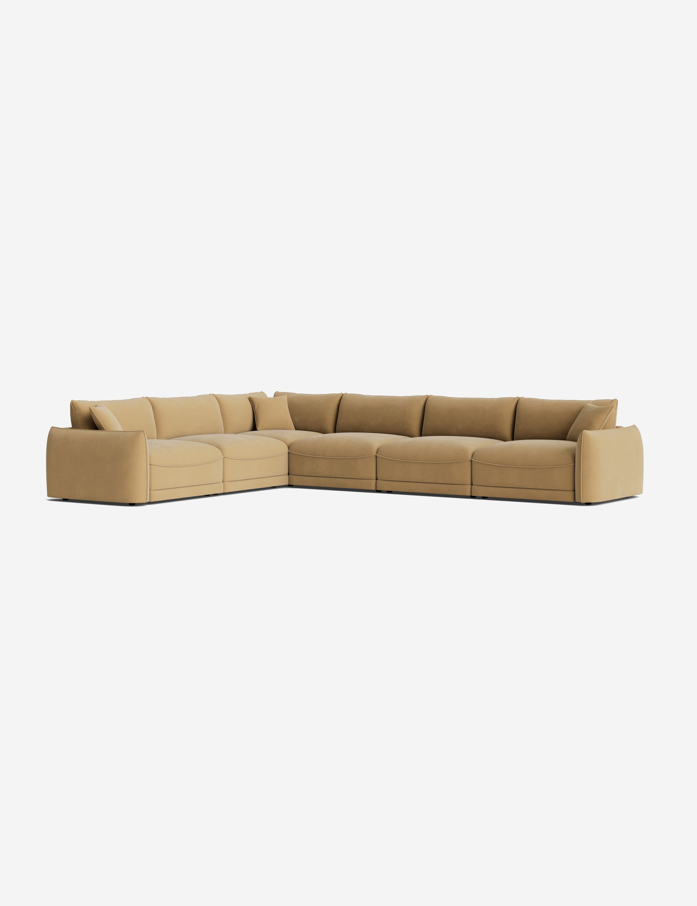 Lulu and Georgia Balmer Modular Corner Sectional Sofa - view 25