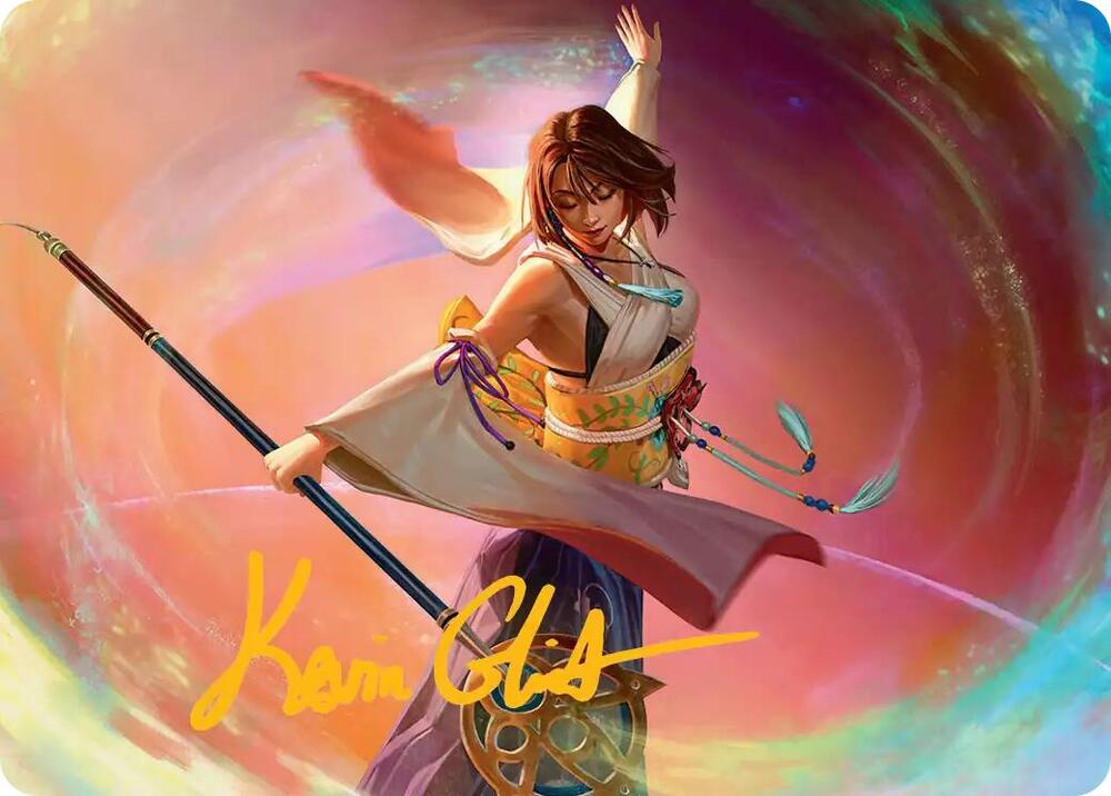 Yuna grand summoner – Magic 22/53 - Yuna, Grand Summoner Art Card [FINAL FANTASY: Art Series] [Gold-Stamped]