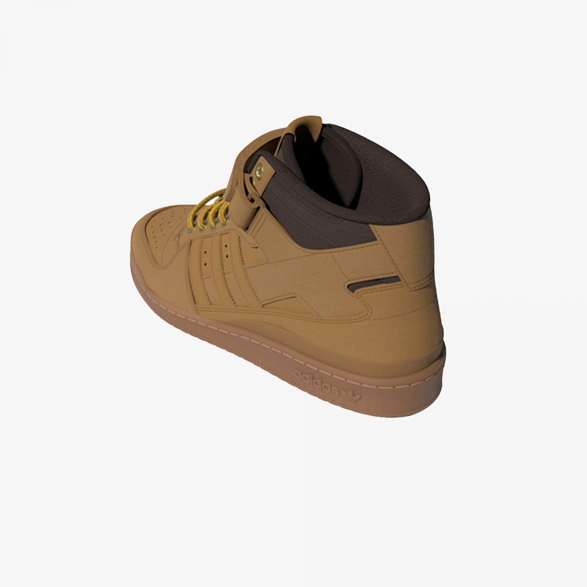 Adidas Originals | FORUM MID { BROWN - view 2