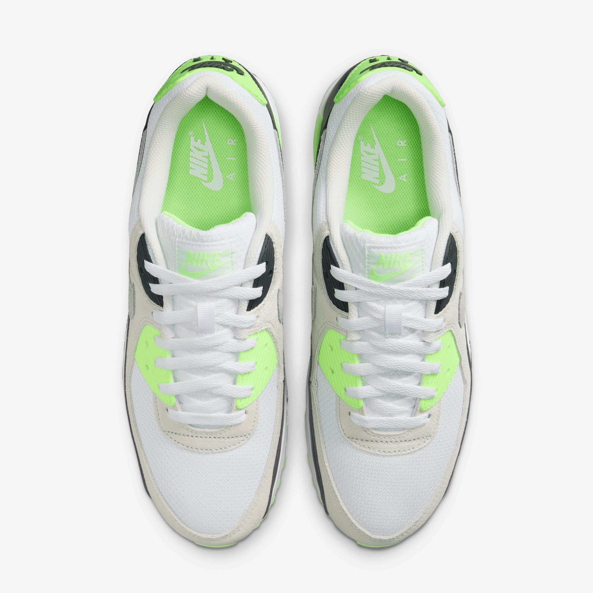 Nike | AIR MAX 90 { WHITE/CAVE STONE-LIGHT BONE - view 2