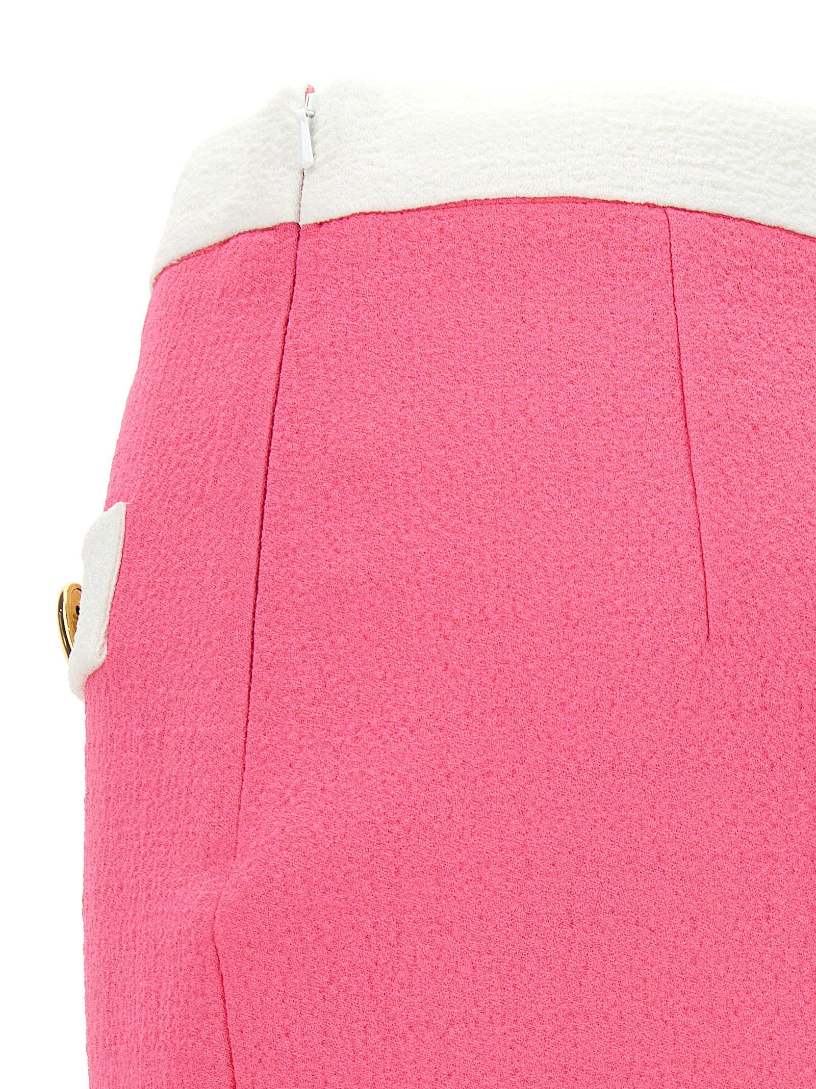 Moschino Heart Buttons Skirt – 99% viscose 1% elastane - view 4