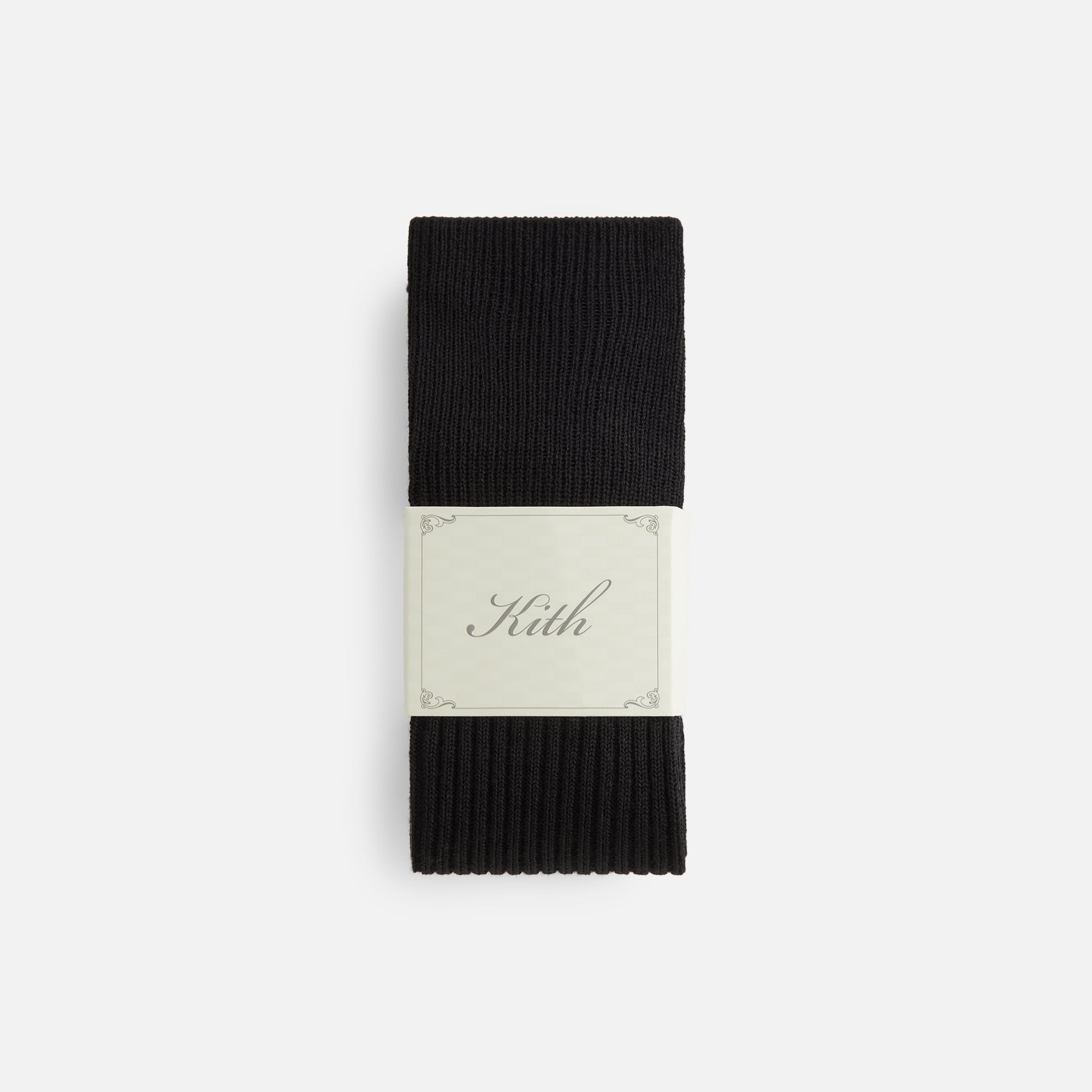 Kith Women Merino Thigh High Sock - Black - view 3