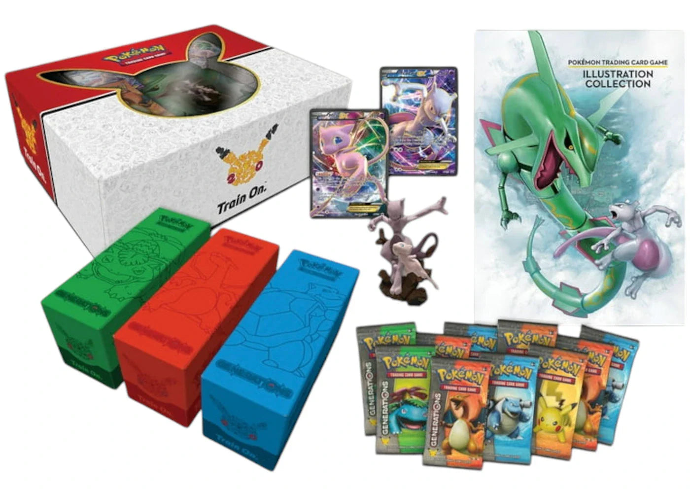 Pokémon 2016 Pokemon TCG Super Premium Collection Mew and Mewtwo - view 2