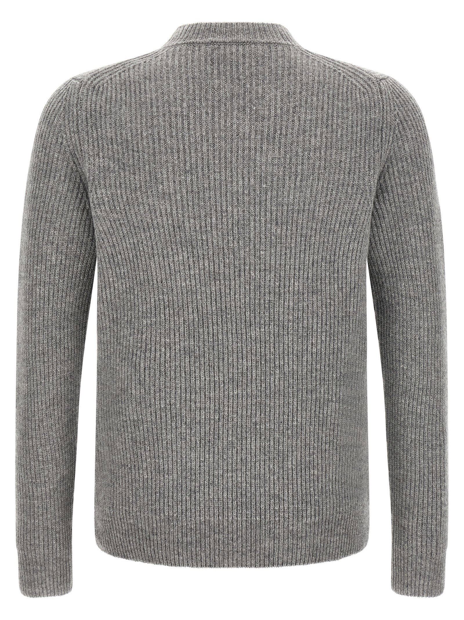 Zanone Ribbed Sweater – 100% virgin wool - view 2