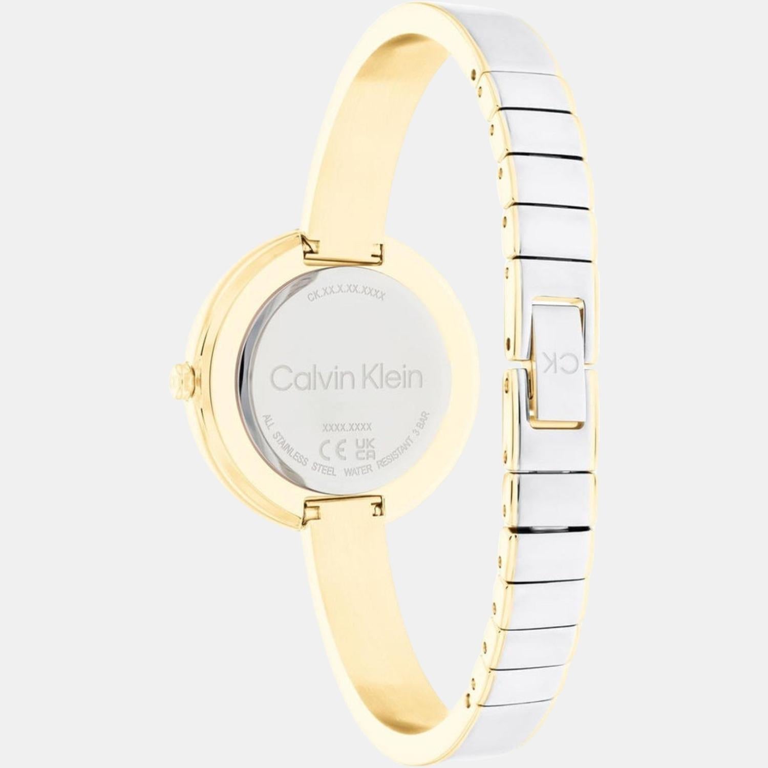 Calvin Klein Ck Iconic Women Quartz White Dial Analog Stainless Steel Watch 25200189 - view 3