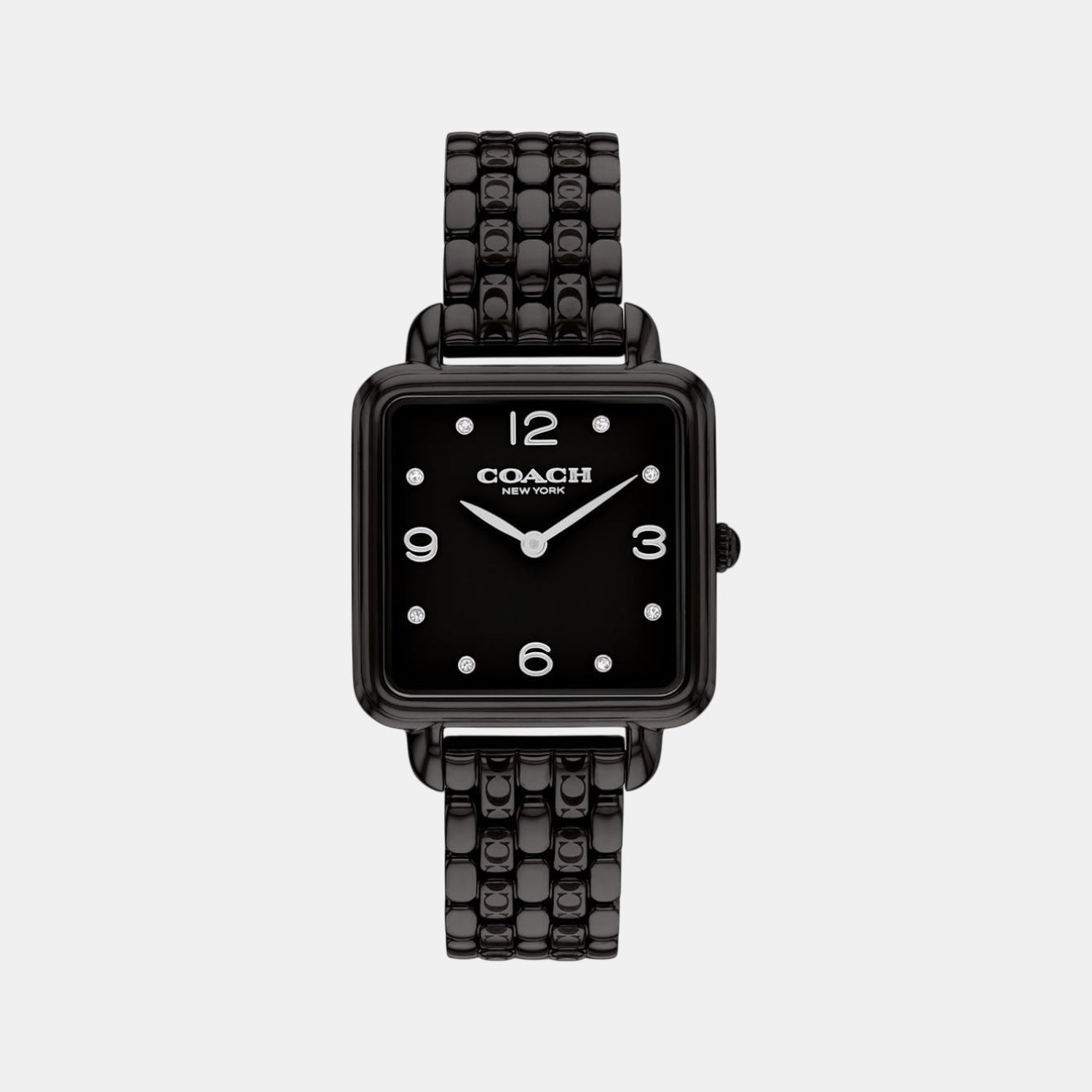 Coach Cass Women Quartz Black Dial Analog Stainless Steel Watch 14504533