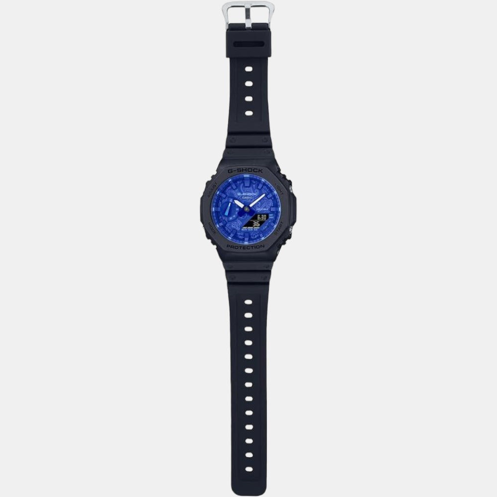 Casio G-Shock Men Quartz Blue Dial Analog-Digital Resin Watch G1237 - view 5