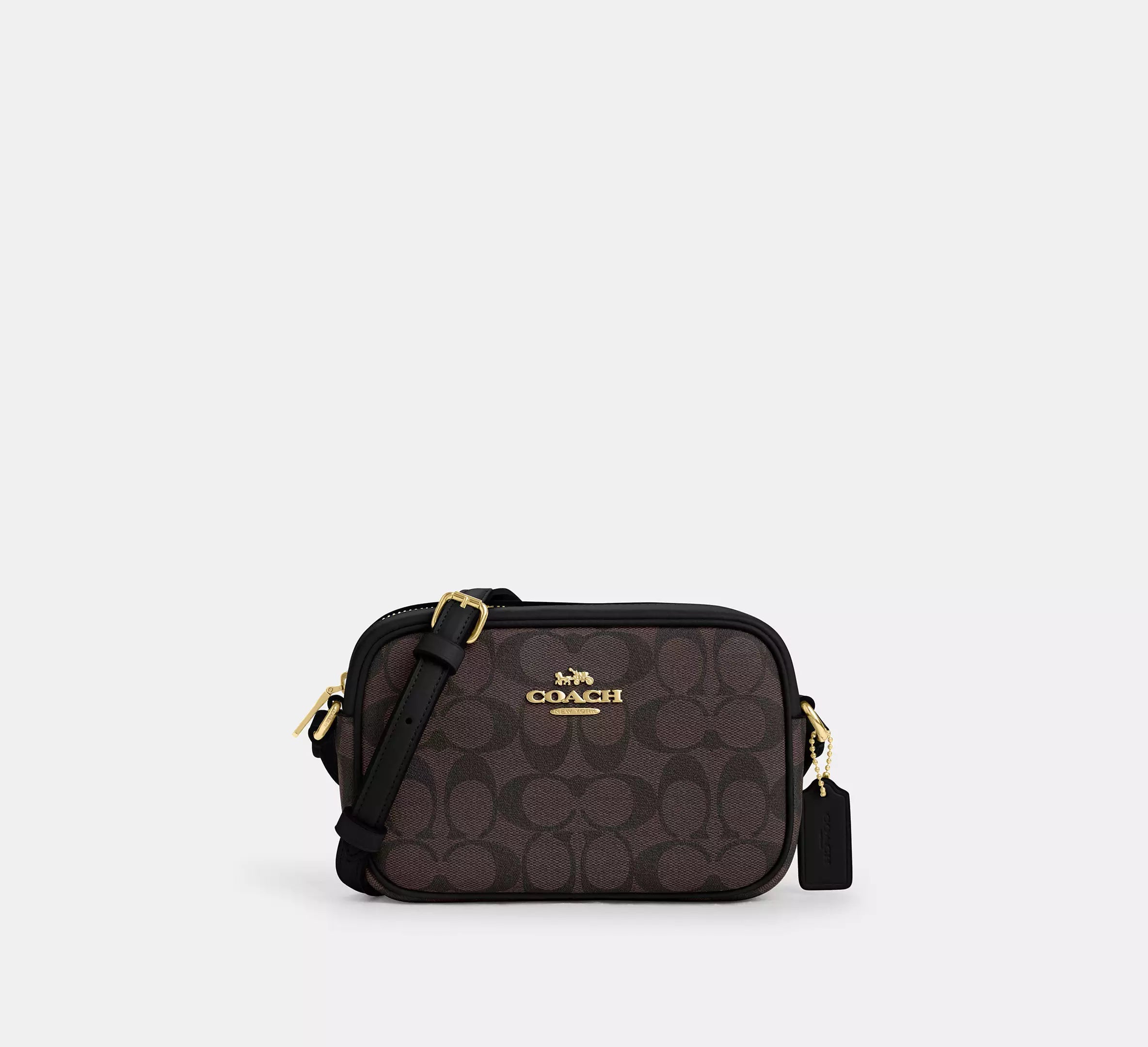 HYPE ELIXIR Coach Mini Jamie Camera Bag In Signature Canvas