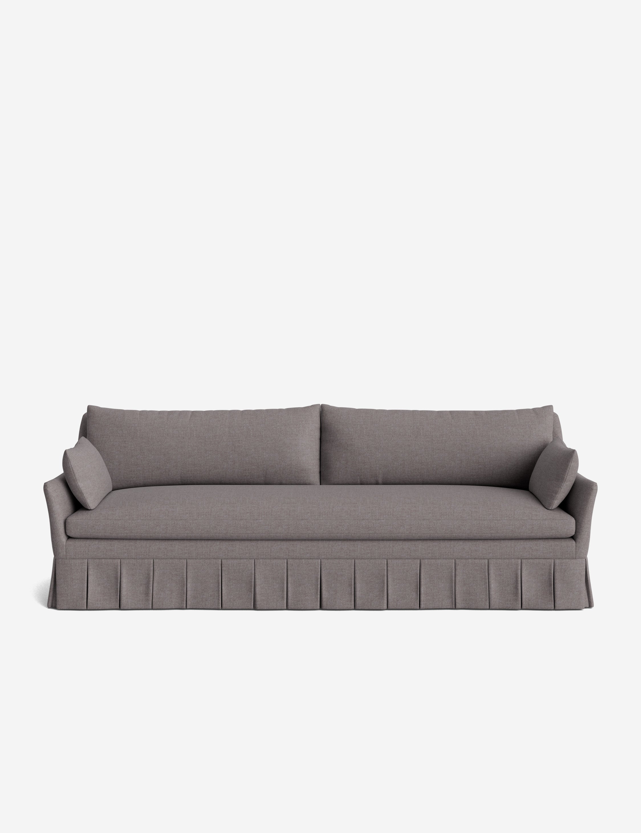 Lulu and Georgia Portola Pleated Sofa - view 96