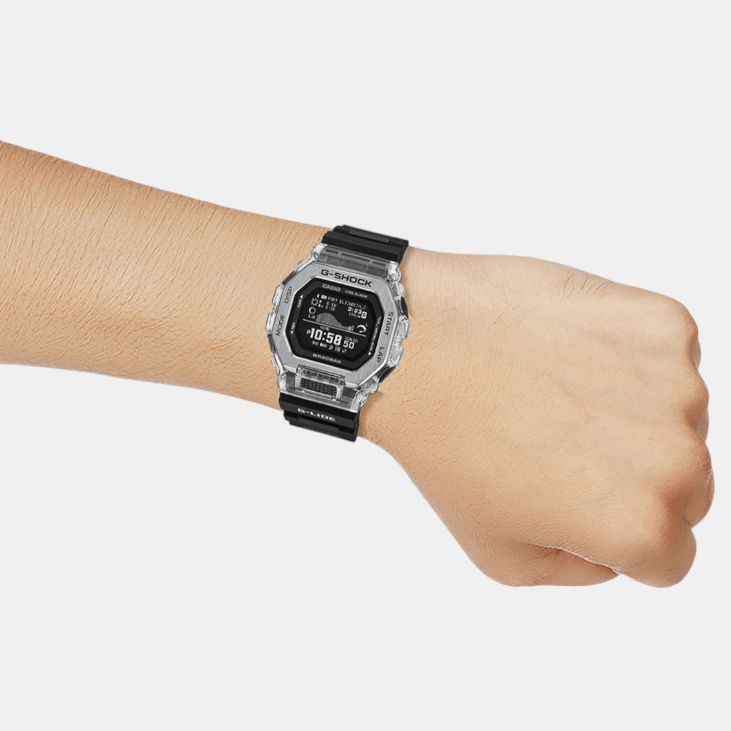 Casio G-Shock Men Quartz Black Dial Digital Resin Watch G1708 - view 4
