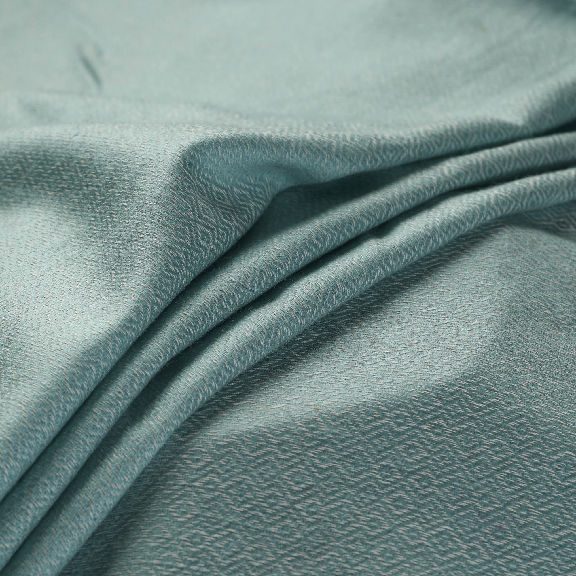 ITOKRI CRAFTS INITIATIVE Blue - Acrylic Fine Wool Fabric 30