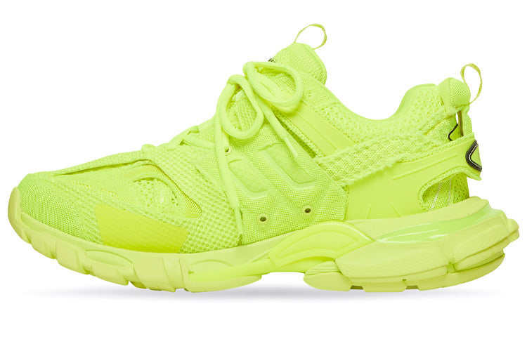 Balenciaga Track Full Mesh Neon Yellow Black - view 2