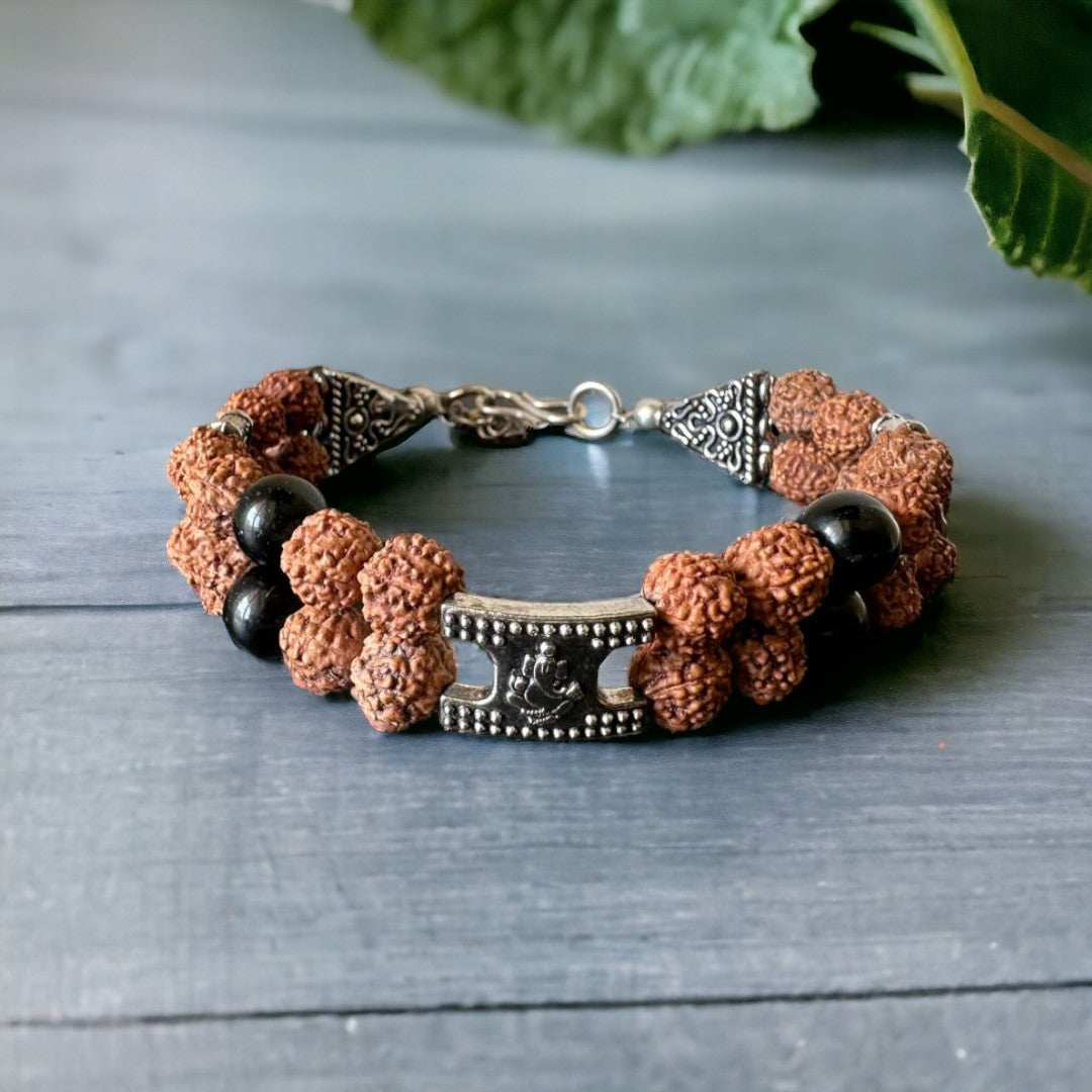 soultheory Ganesh Ji Rudraksha Bracelet
