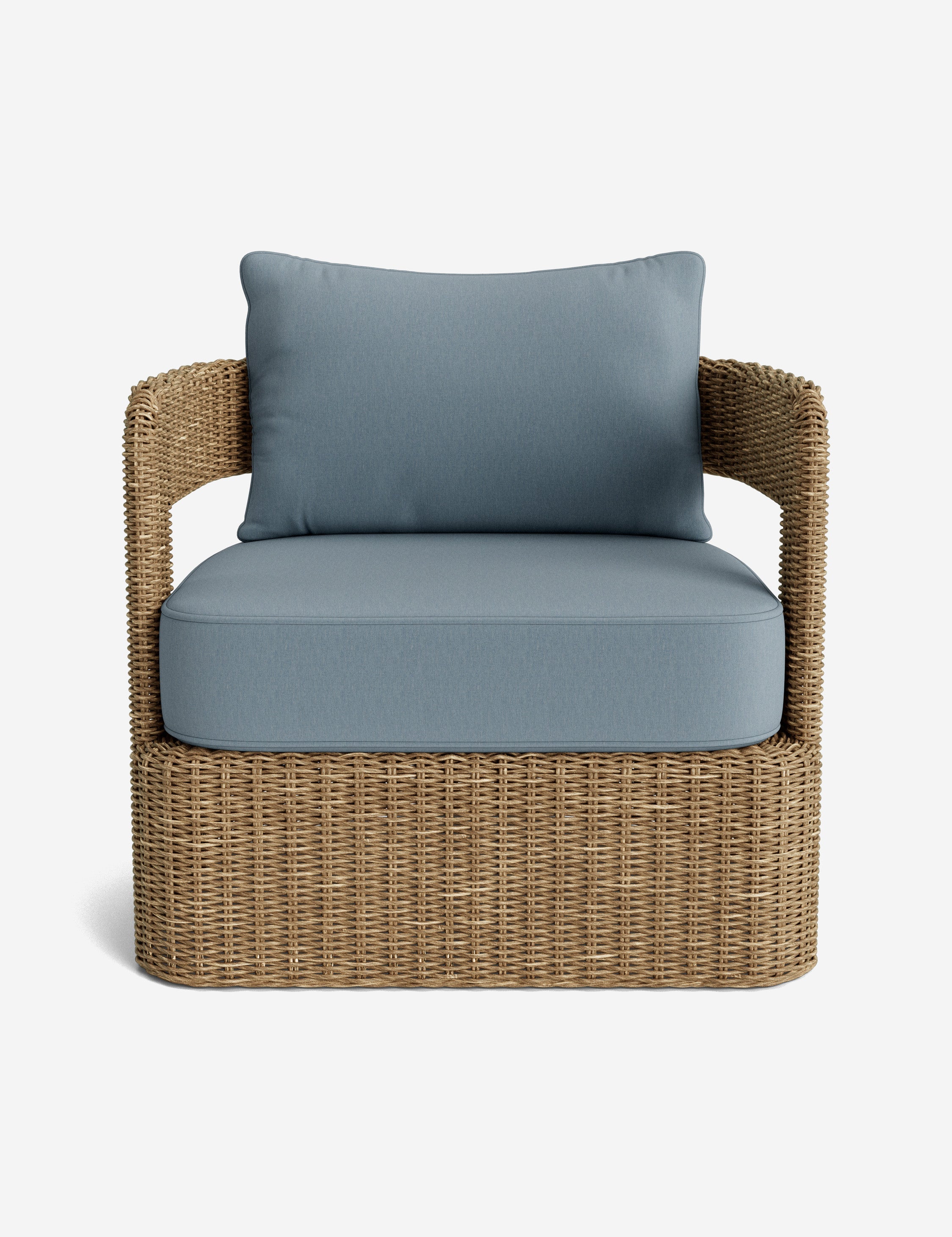 Lulu and Georgia Hadler Outdoor Swivel Lounge Chair - view 5