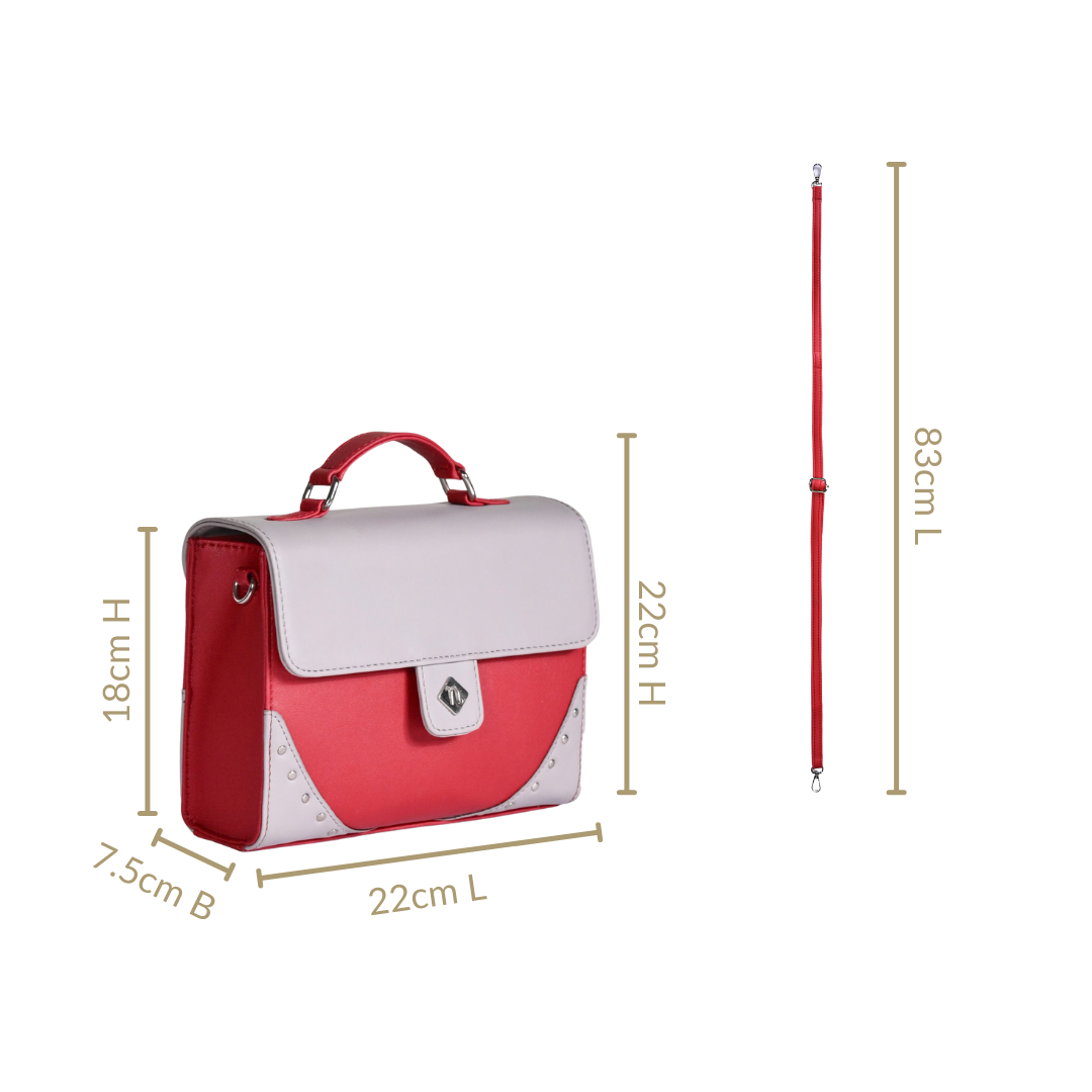 Nestasia Celestia Satchel With Detachable Strap - view 4