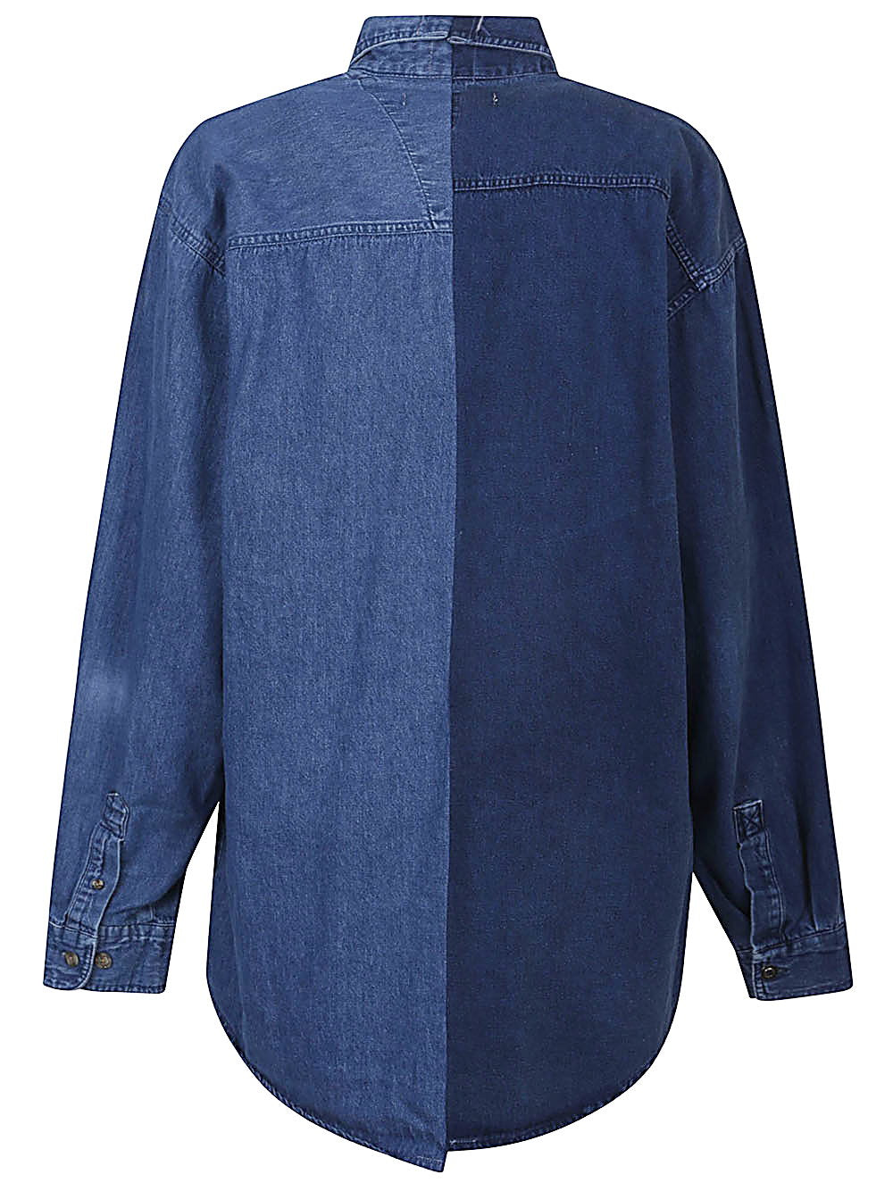 E.L.V. Denim Denim cotton shirt – Cotton 100% - view 2