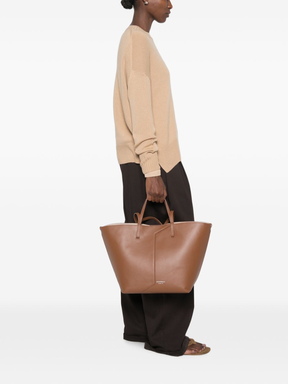 Emporio Armani Leather Tote Bag – 100% Bovine Leather - view 3