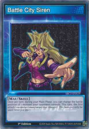 Yu-Gi-Oh! Battle City Siren - SBC1-ENS19 - Common - 1st Edition