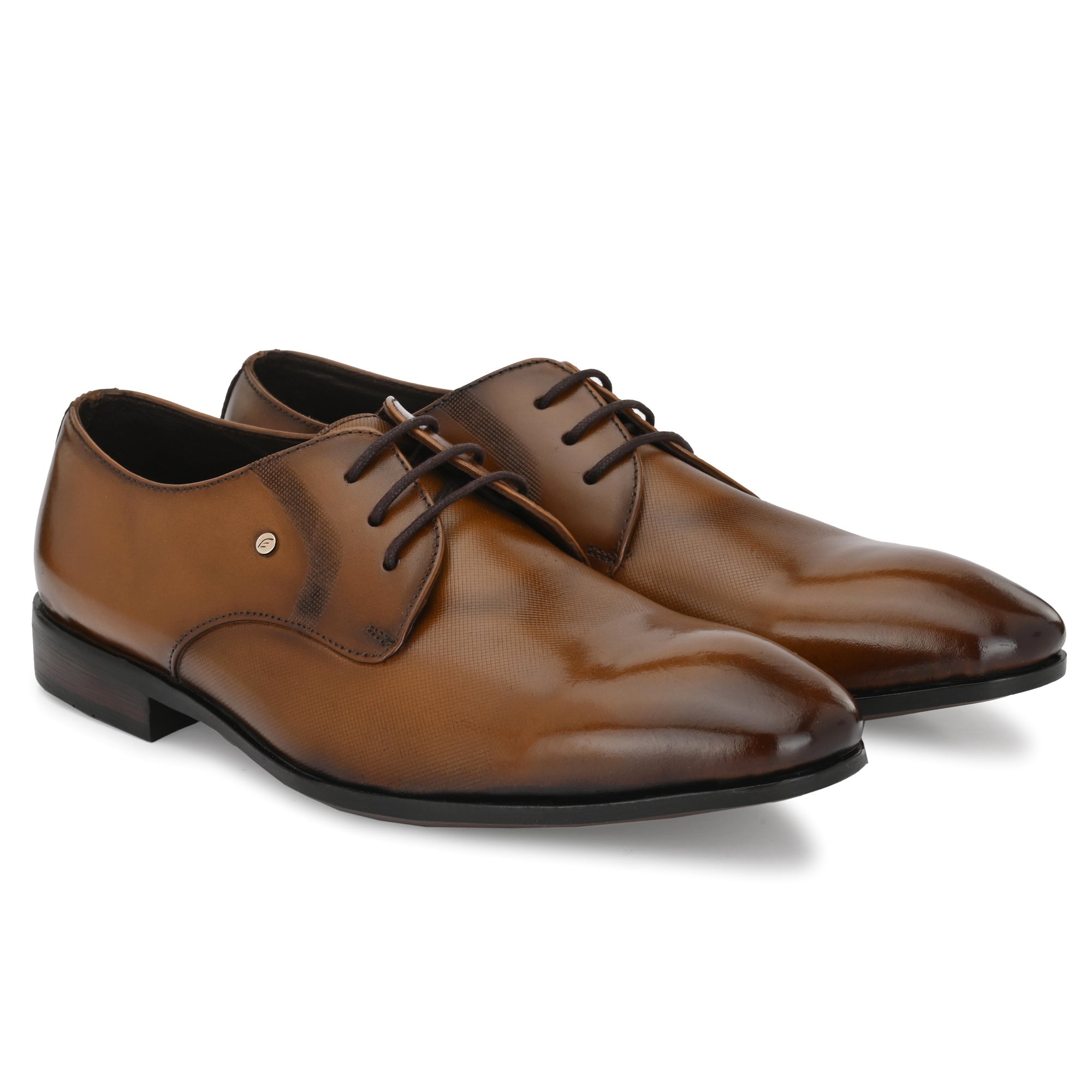 egoss-shoes Formal Leather Laceup Shoes For Men