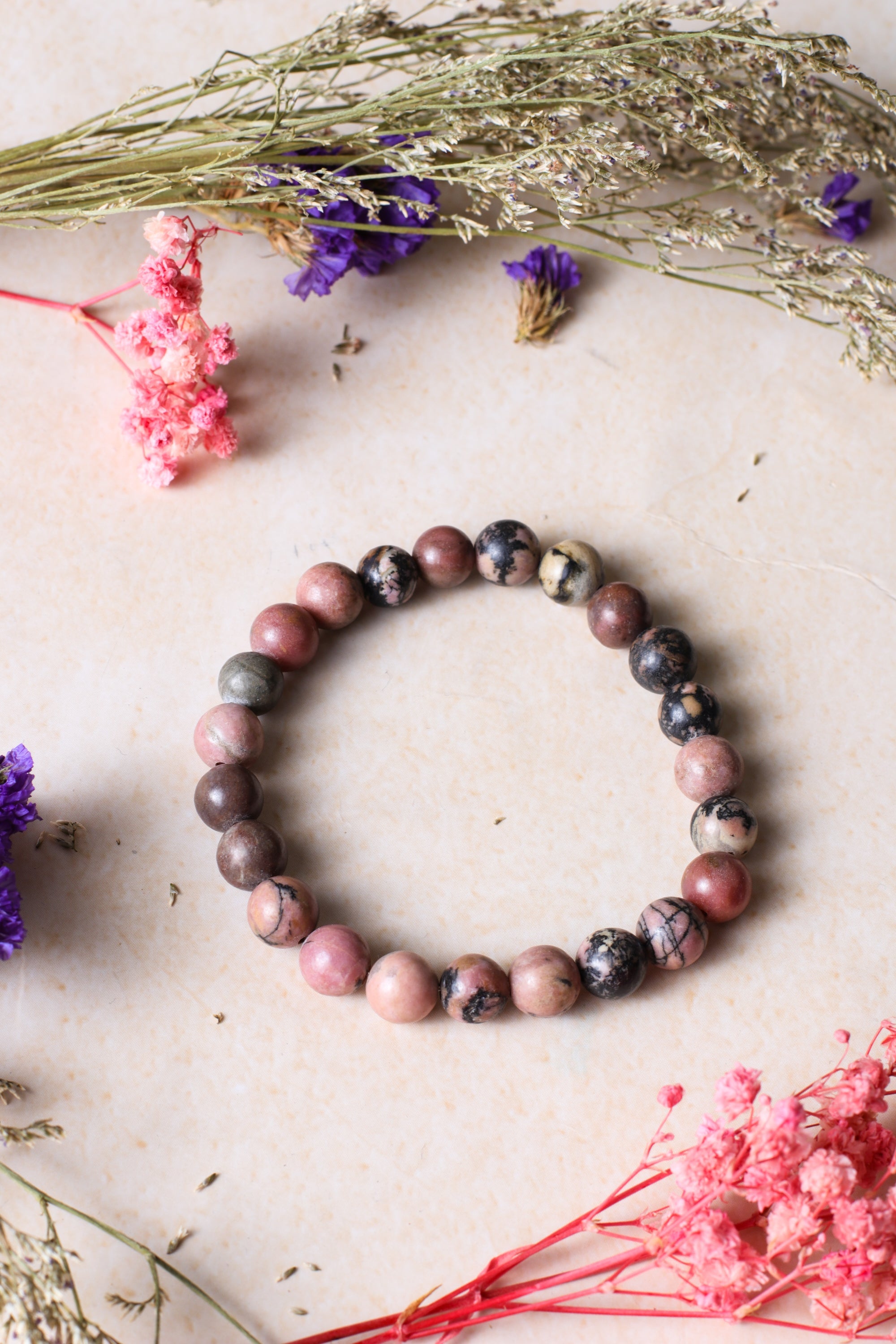 Studio Vaidik Rhodonite Bracelet - view 2