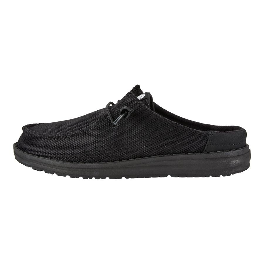 HEYDUDE shoes Wendy Slip Mono - Black/Black – Women's