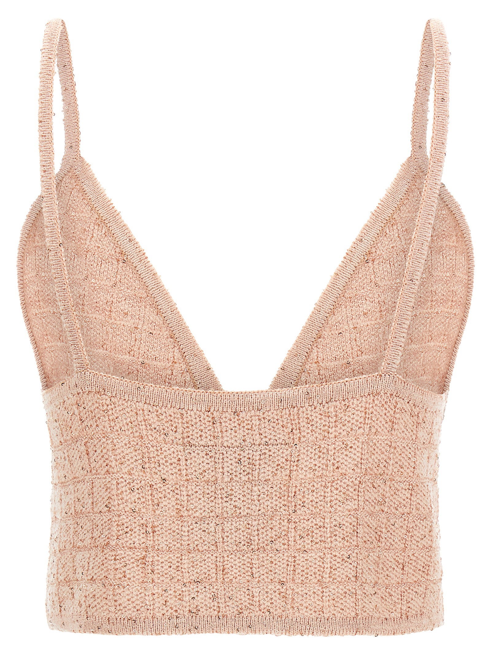 Alessandra Rich Sequin Top - view 2