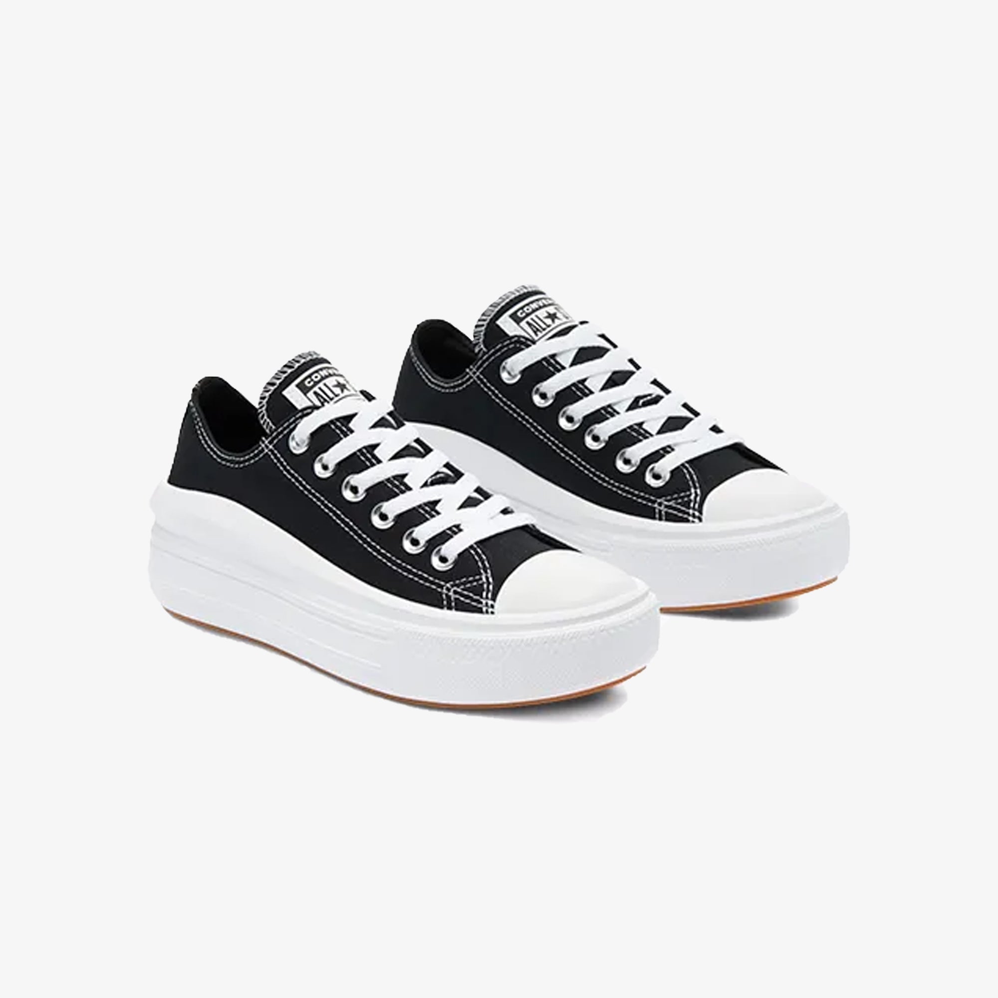 Converse | CHUCK TAYLOR ALL STAR MOVE CANVAS PLATFORM { BLACK