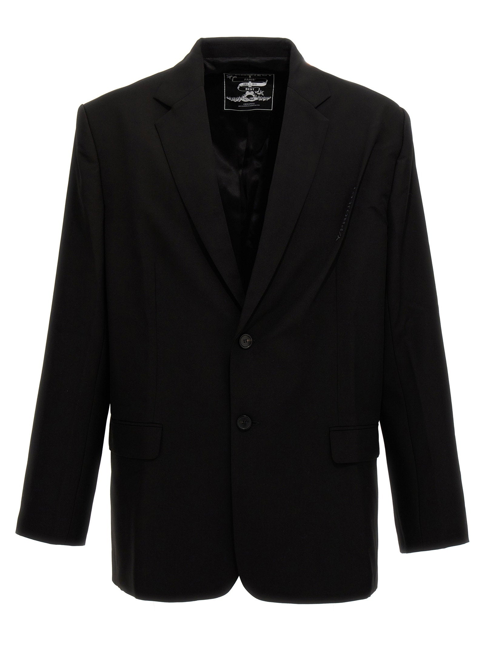 Y project pinched – Y/Project Pinched Logo Blazer – 100% virgin wool