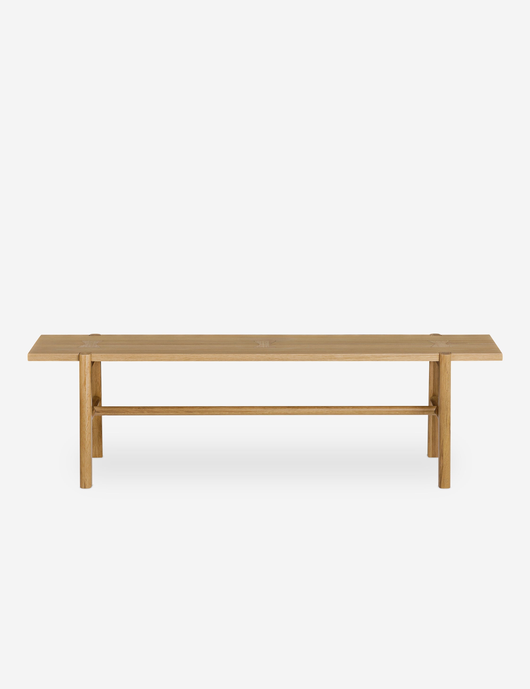 Lulu and Georgia Hendon Dining Bench – Natural - view 2