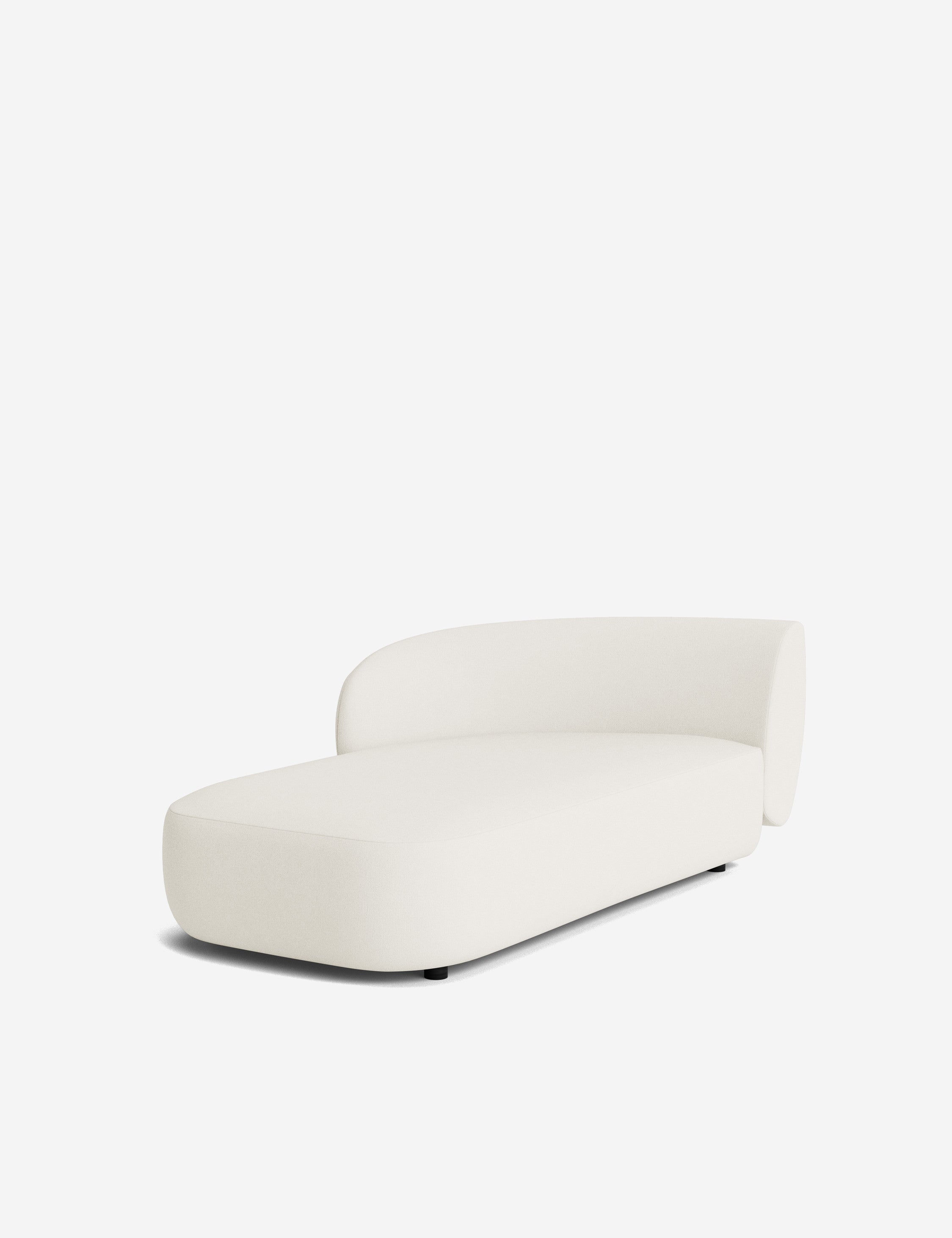 Lulu and Georgia Claret Modular Left Chaise - view 144