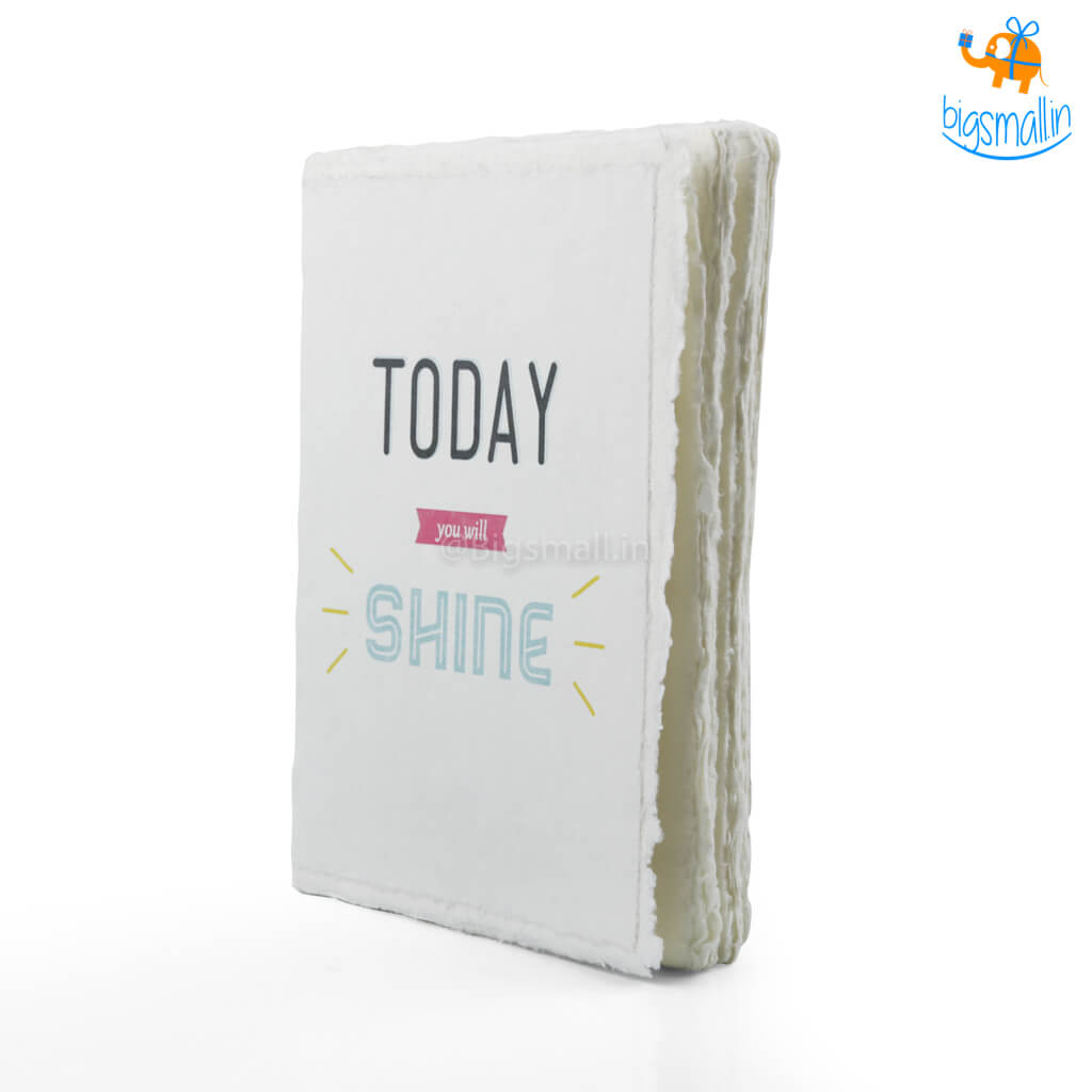 Ascetic Today You Will Shine Journal - view 5