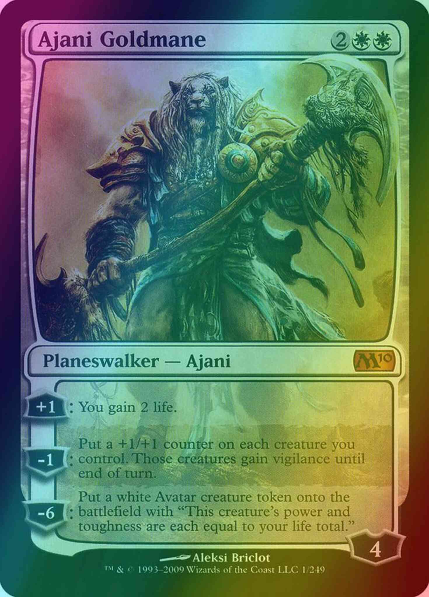 Ajani goldmane magic – Ajani Goldmane [Magic 2010] [Foil]
