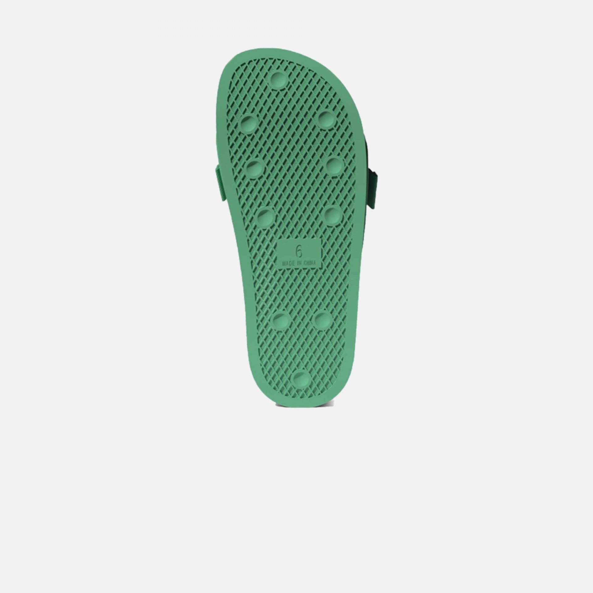 Adidas Originals | POUCHYLETTE SLIDES { HI-RES GREEN - view 3