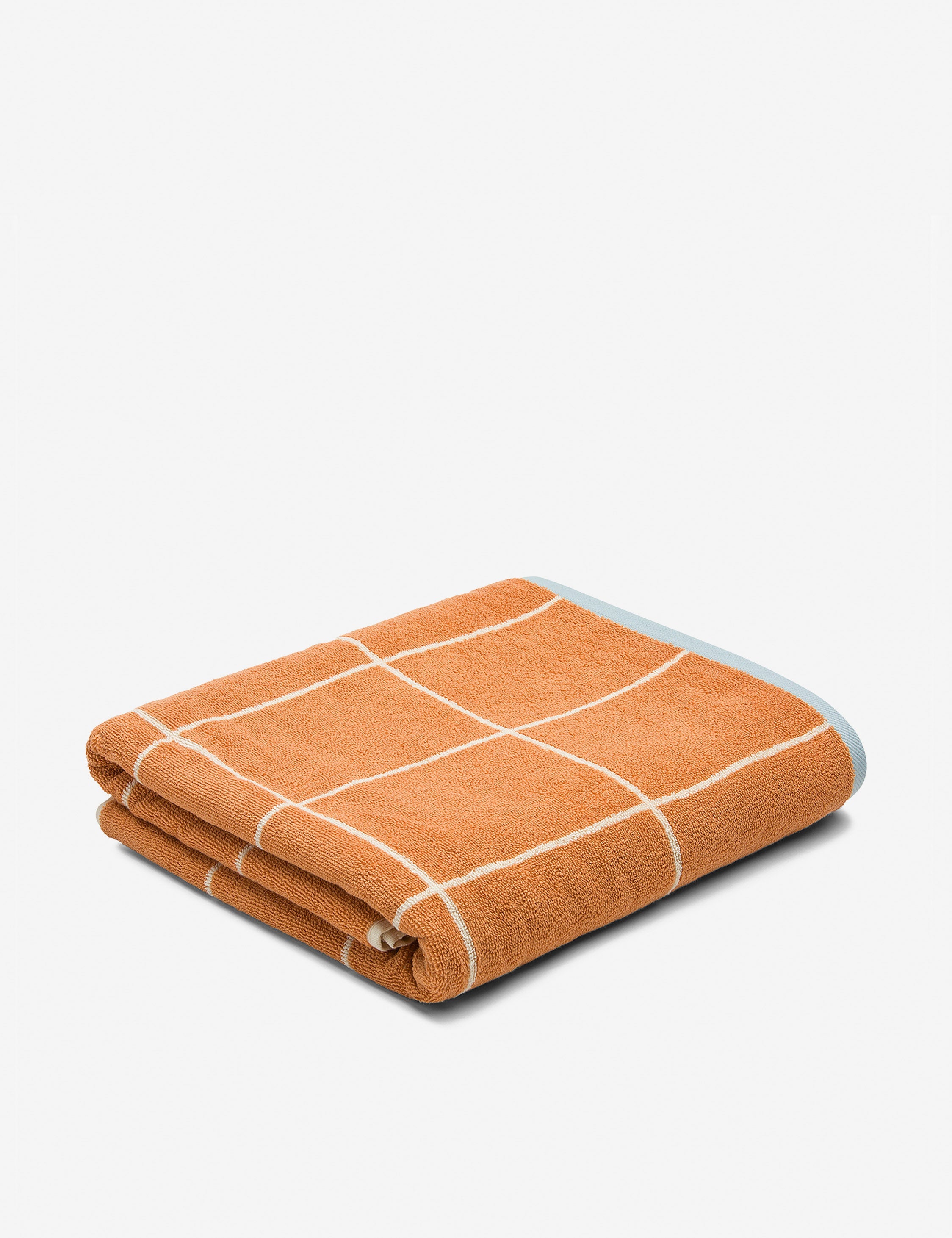 Lulu and Georgia Grid Organic Cotton Towel by House No. 23 - view 4