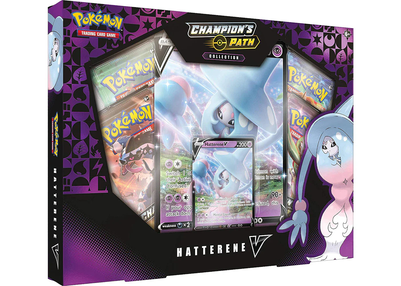 Pokémon 2020 Pokemon TCG Champion's Path Hatterene V Collection