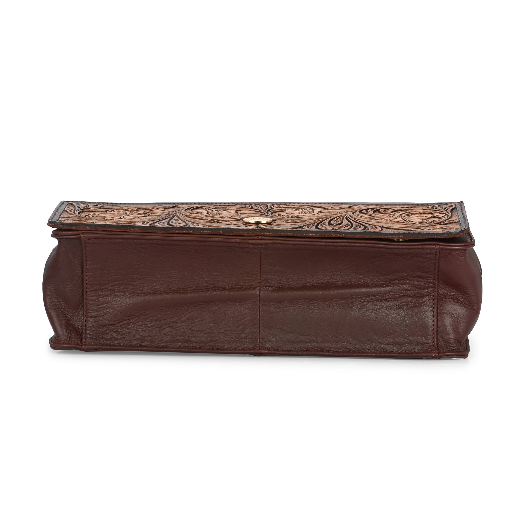 Hand-Carved Bags by Lafattio – Brown - view 7