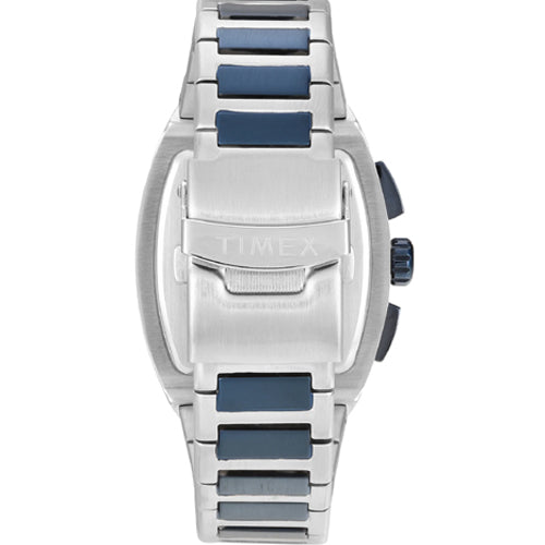 Timex Vector Men Blue Rectangle Chronograph Dial Analog Watch 41.5mm TWEG26202 - view 3