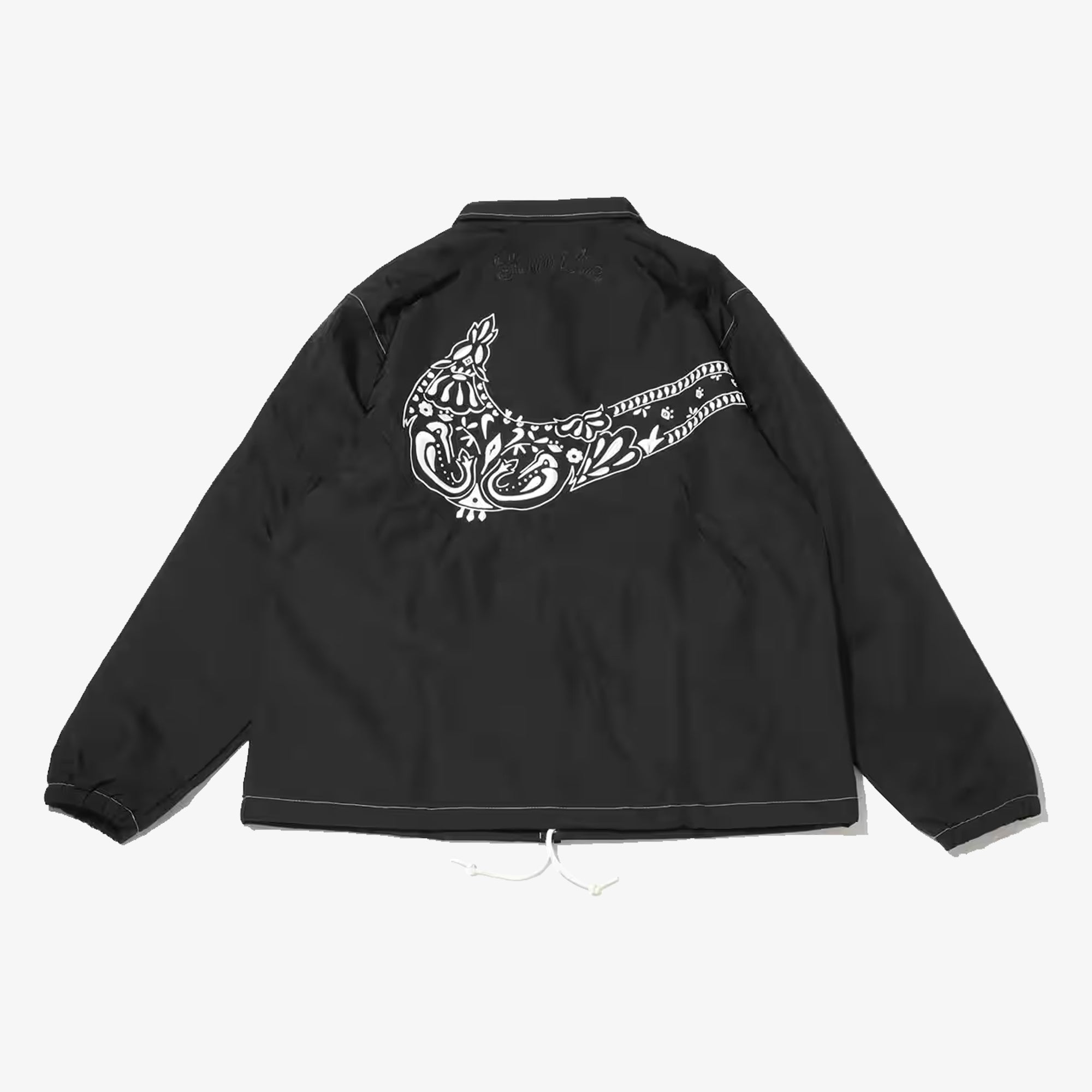 Nike | SPORTSWEAR LOOSE COACHES JACKET { BLACK/SAIL/BLACK